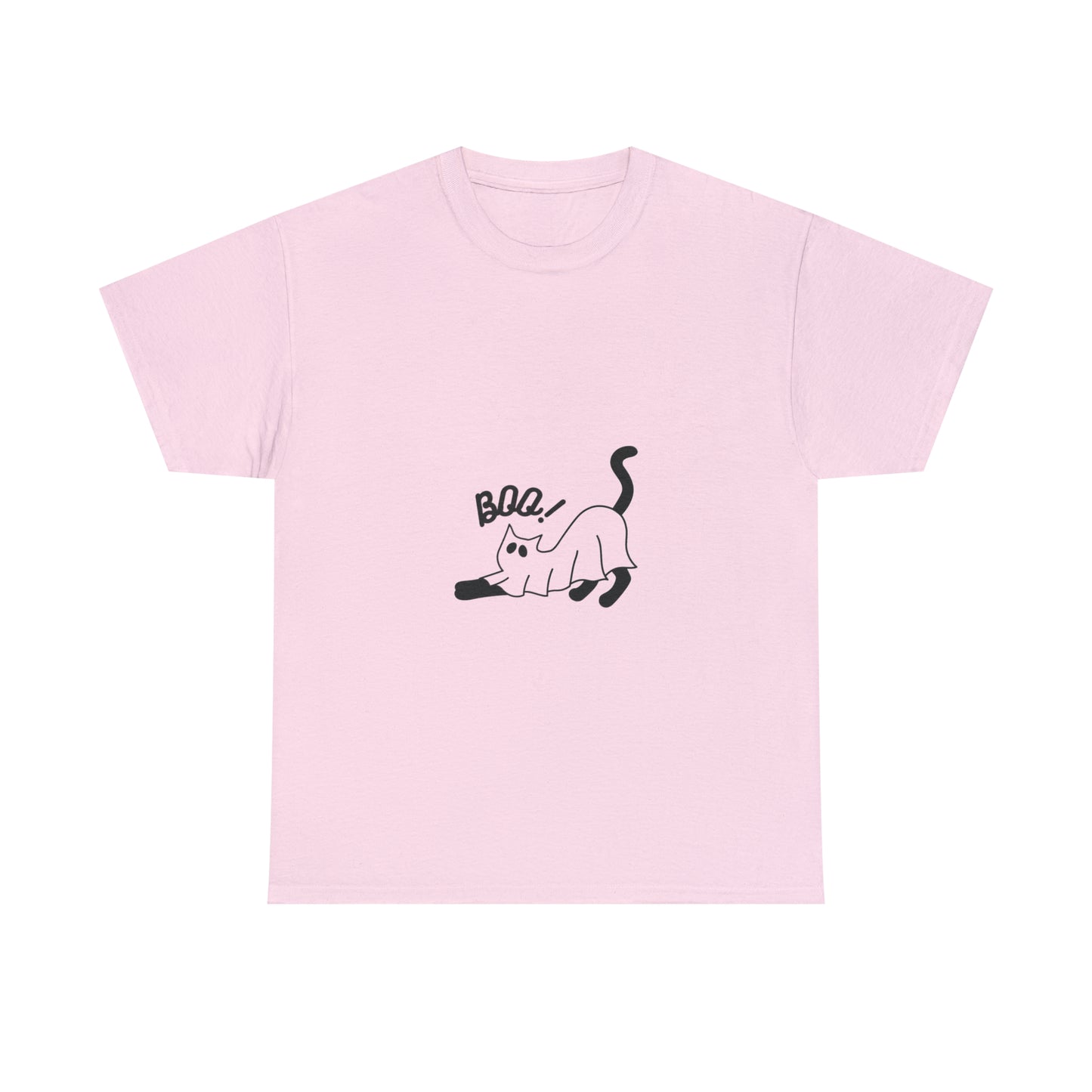 Boo Kitty Heavy Cotton Tee