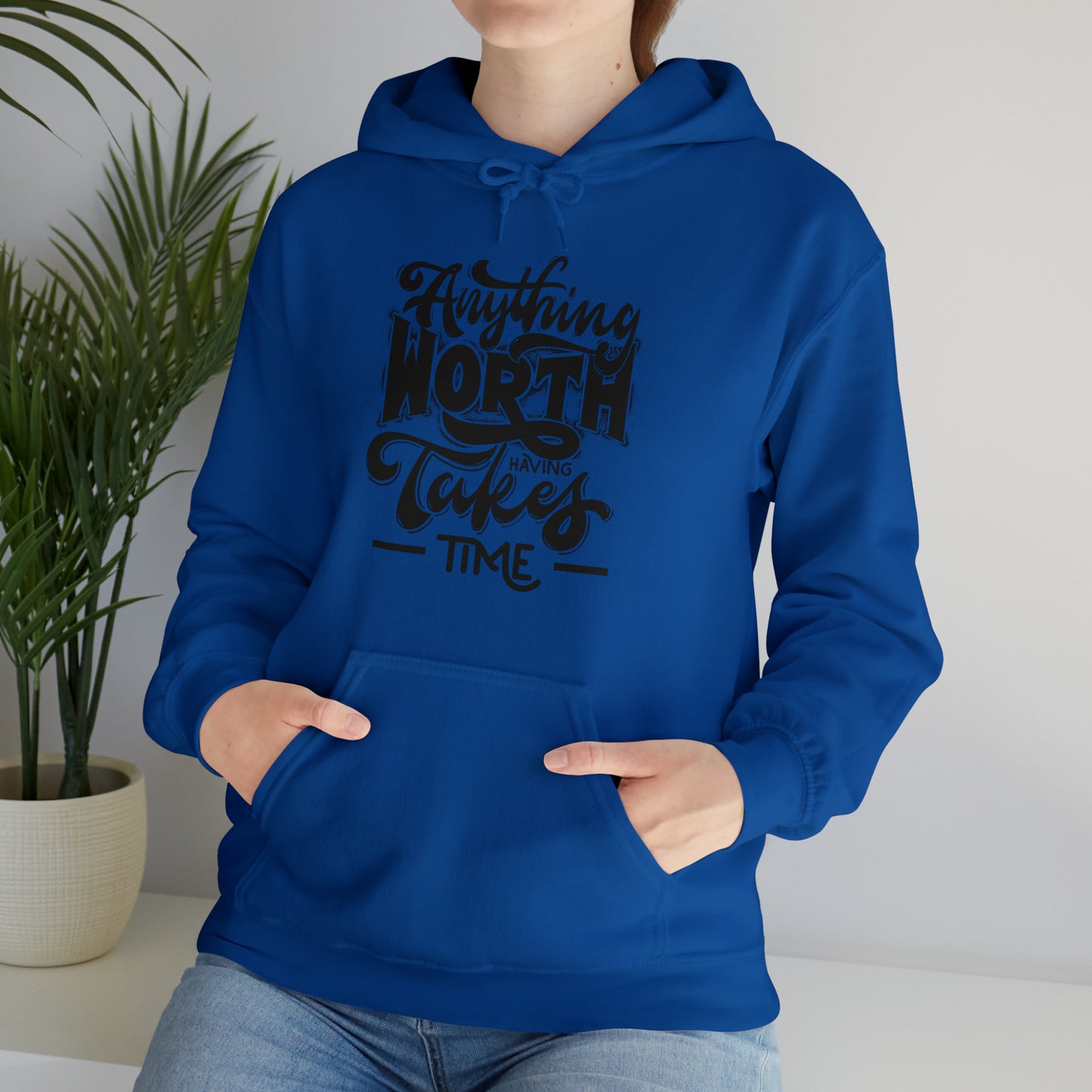 Anything Worth Heavy Blend™ Hooded Sweatshirt