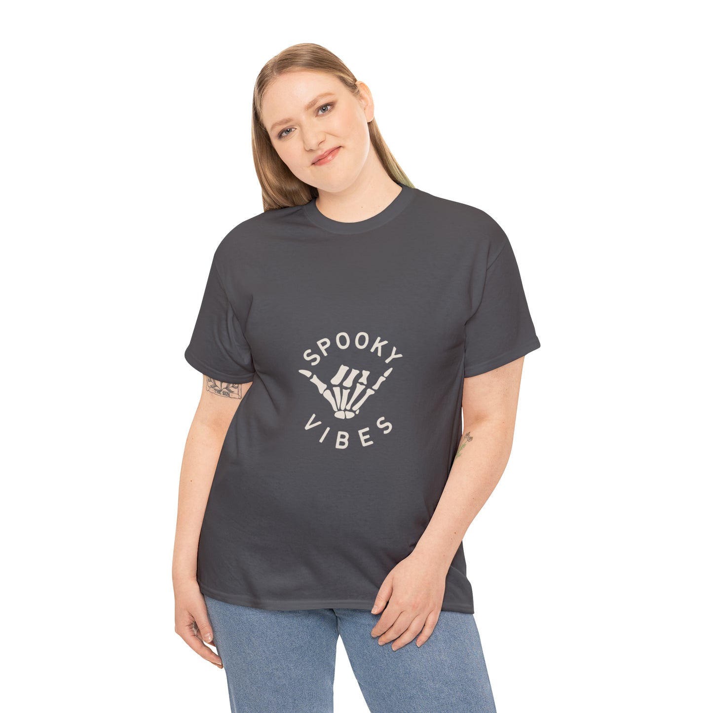 Spooky Vibes Heavy Cotton Tee