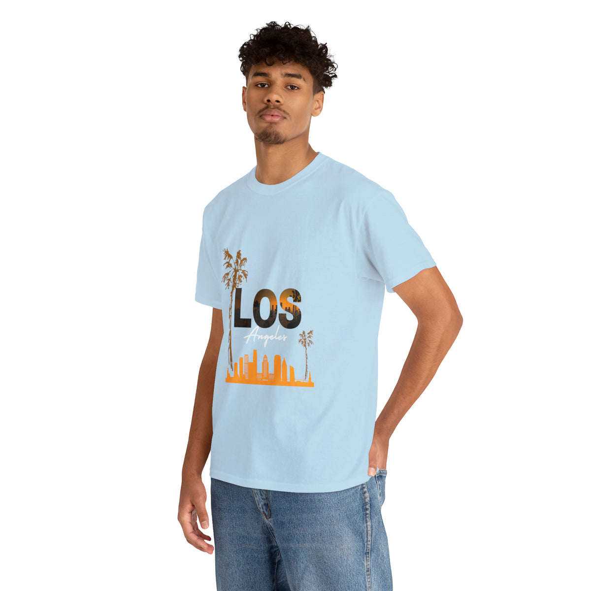 Los Angeles City Heavy Cotton Tee