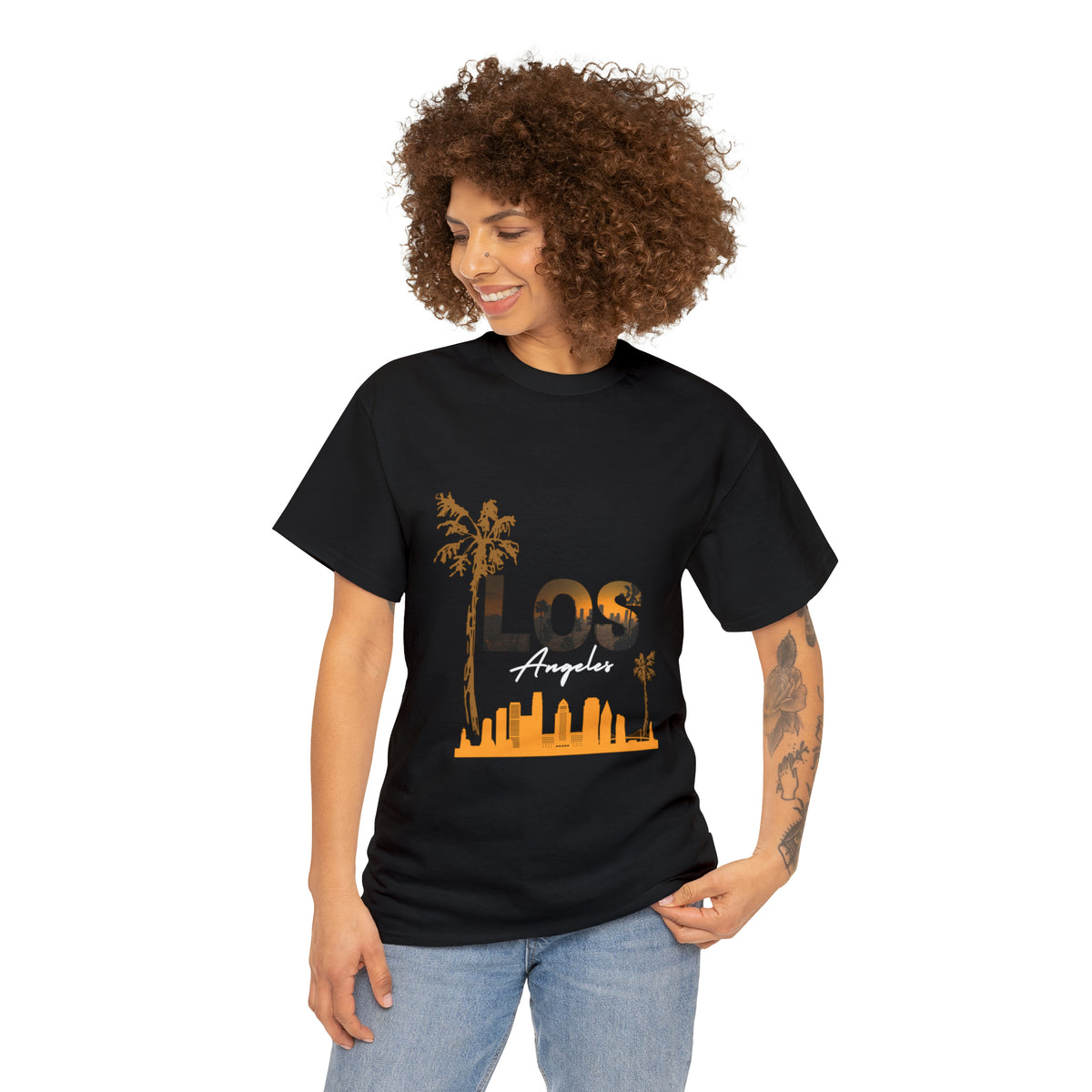 Los Angeles City Heavy Cotton Tee
