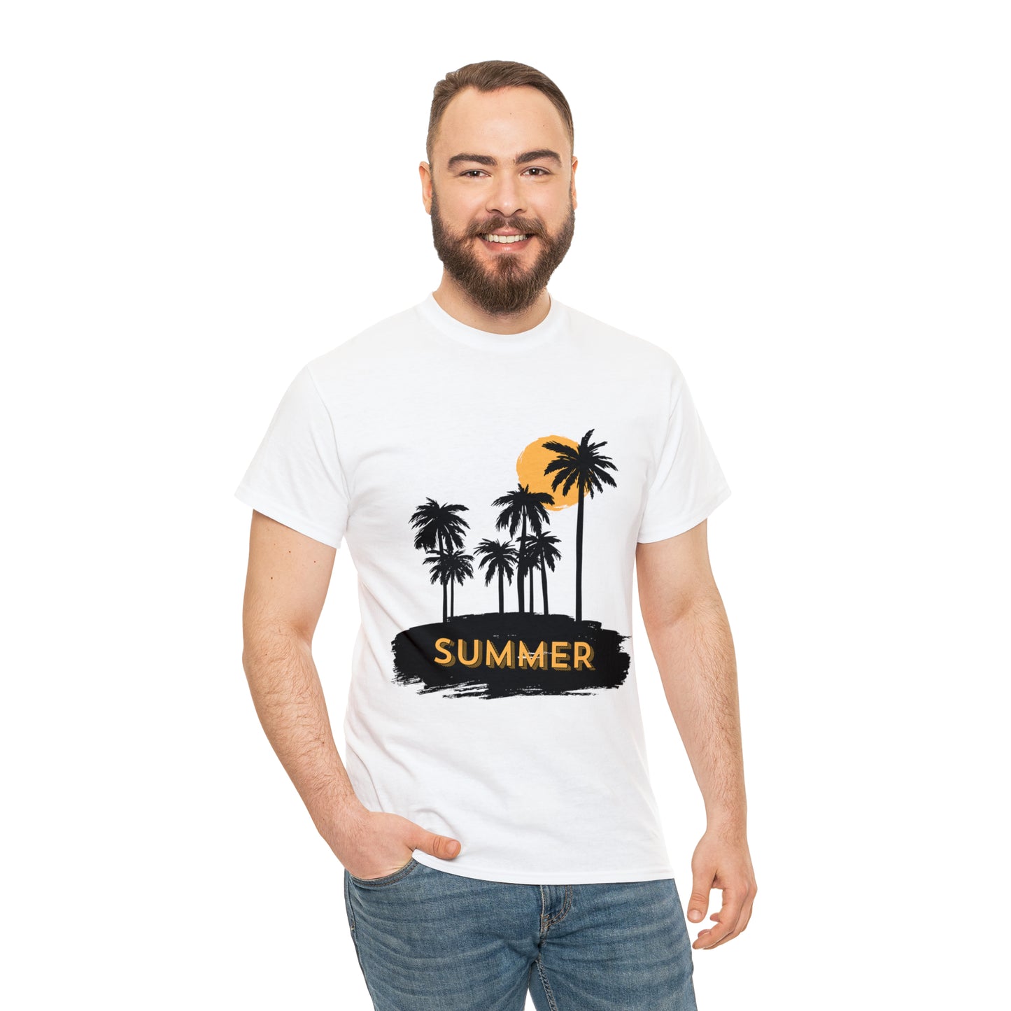 Summer Vibes Heavy Cotton Tee