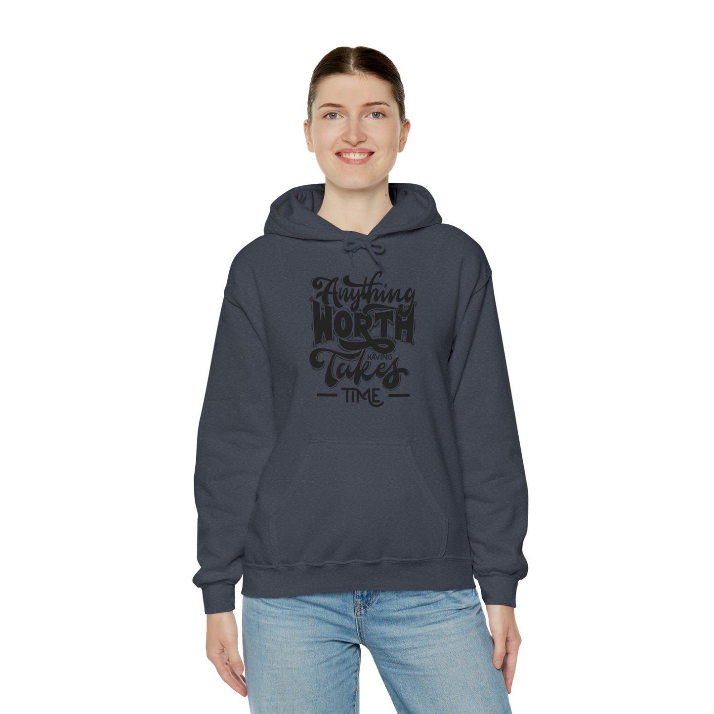 Anything Worth Heavy Blend™ Hooded Sweatshirt