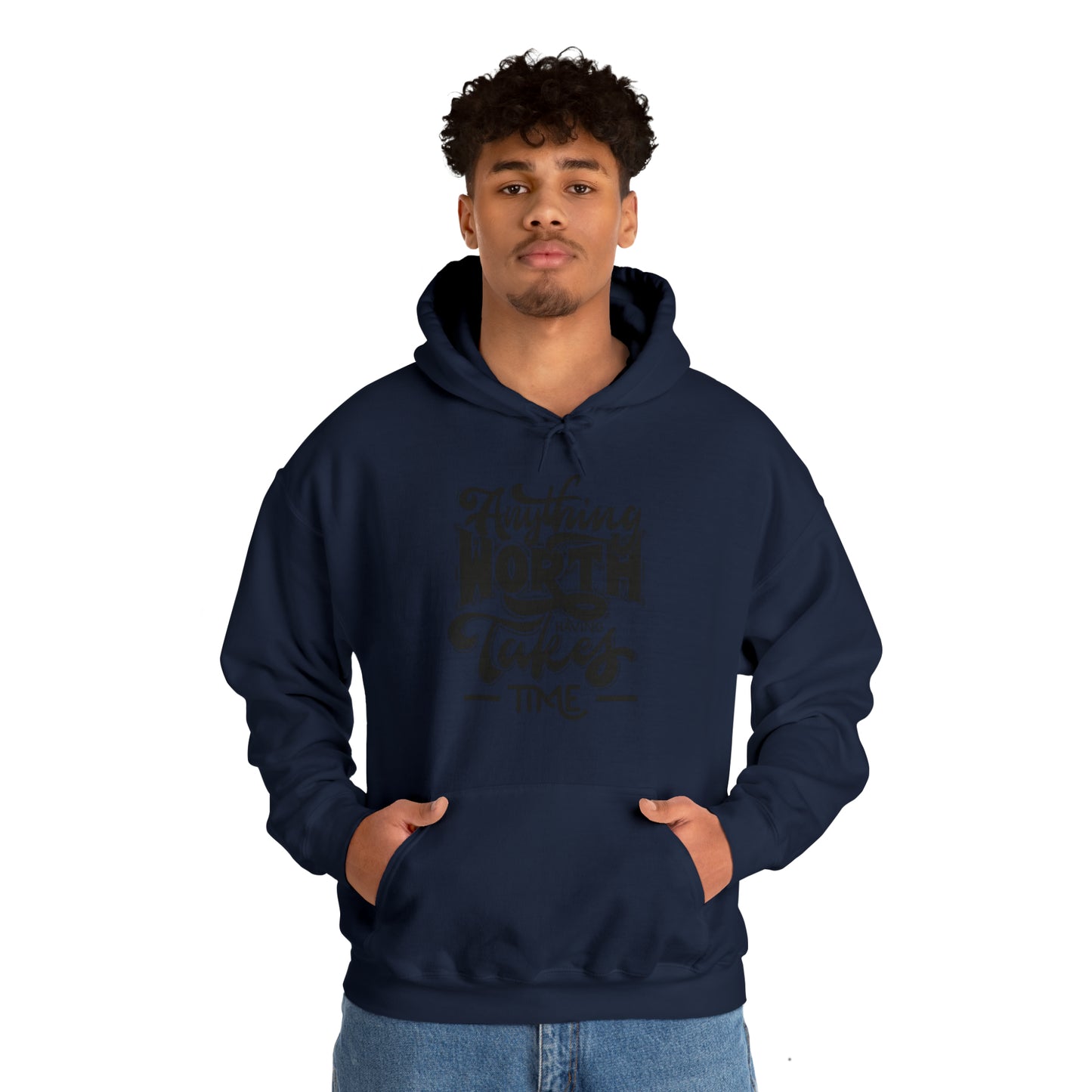 Anything Worth Heavy Blend™ Hooded Sweatshirt