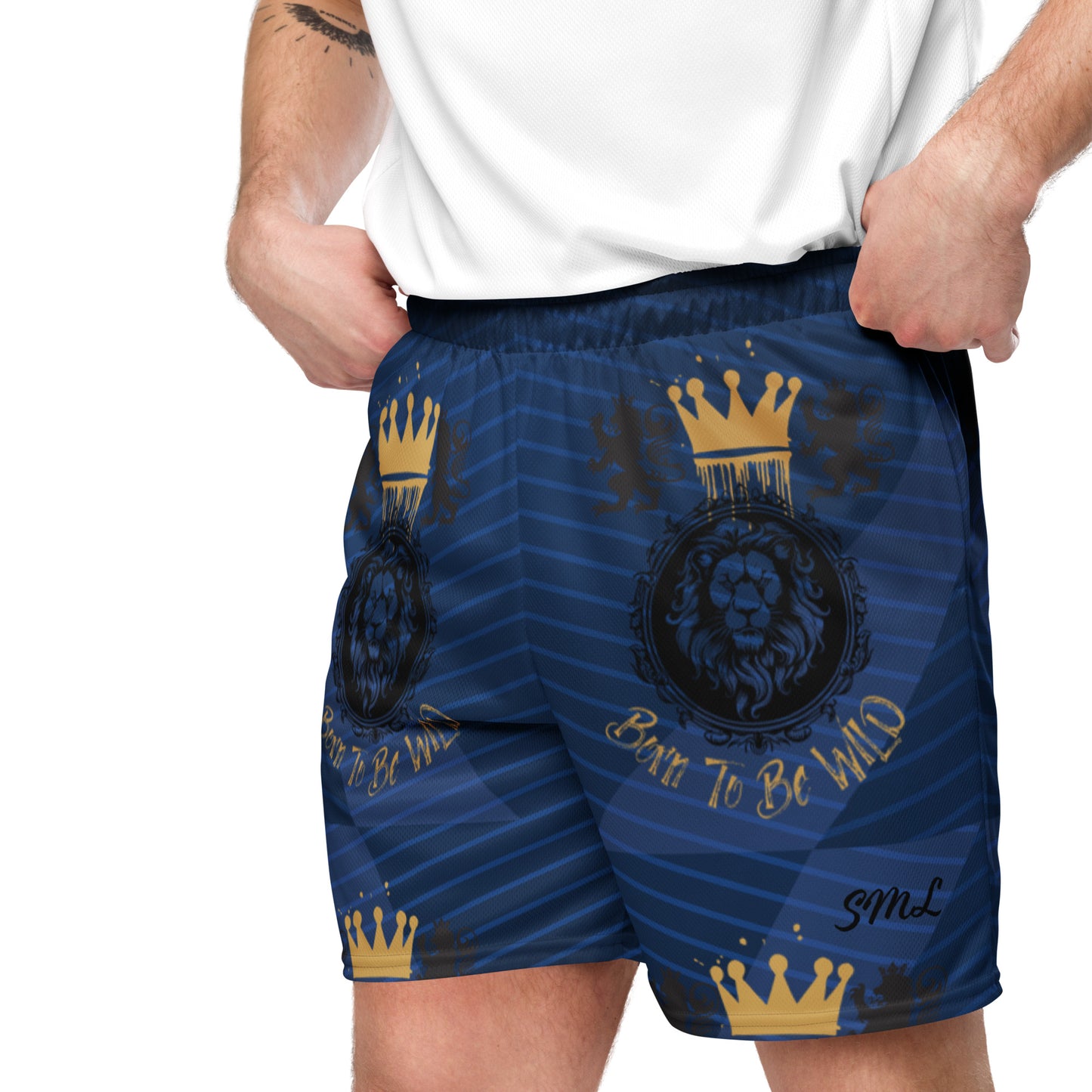 Born To Be Wild Mesh Shorts
