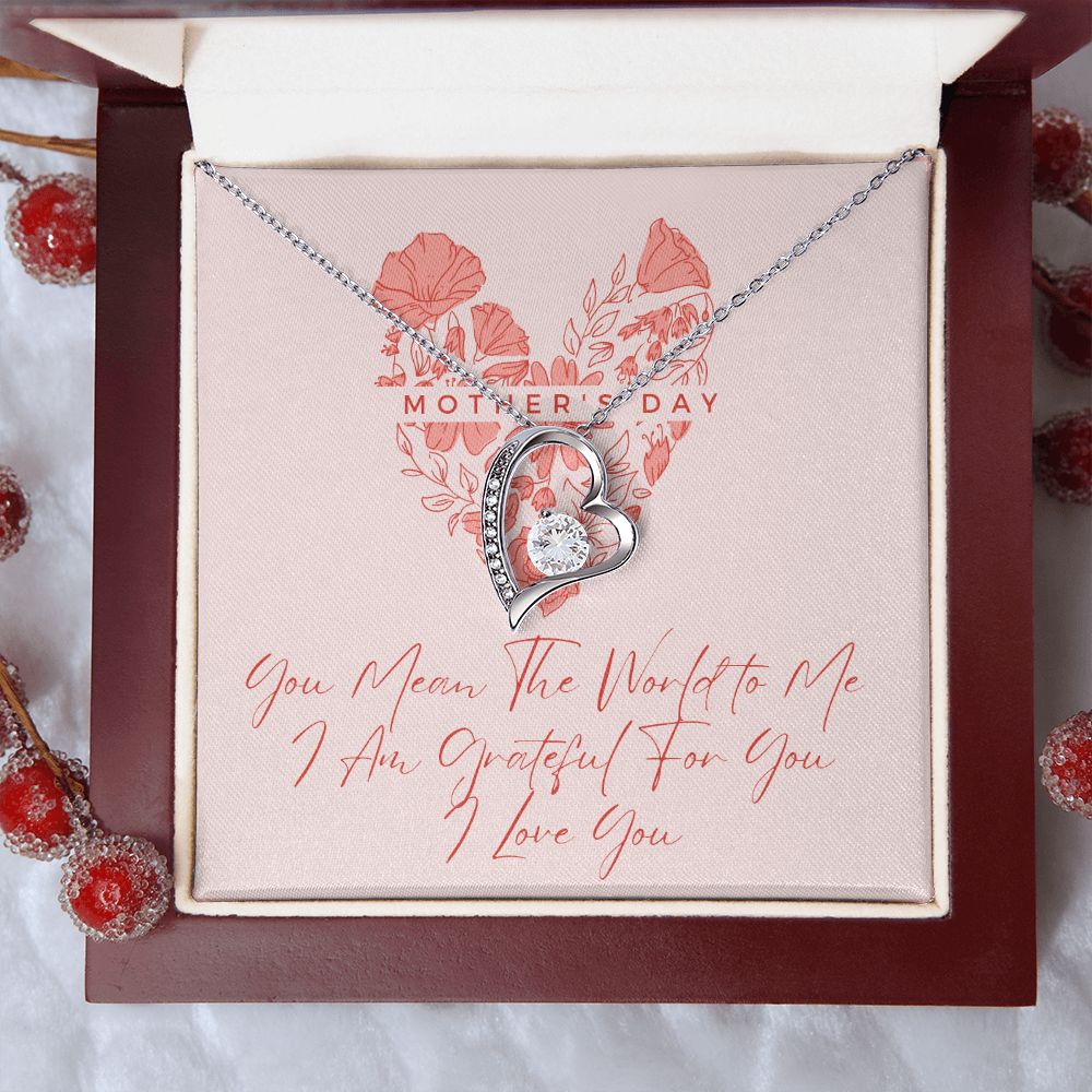 Mother's Day: Heart Forever Necklace Set