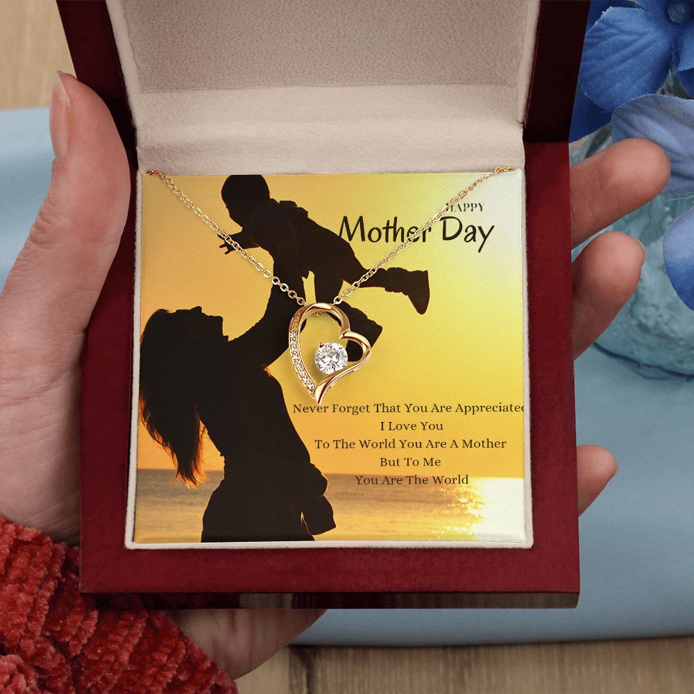 Mother's Day On Beach Forever Necklace Set
