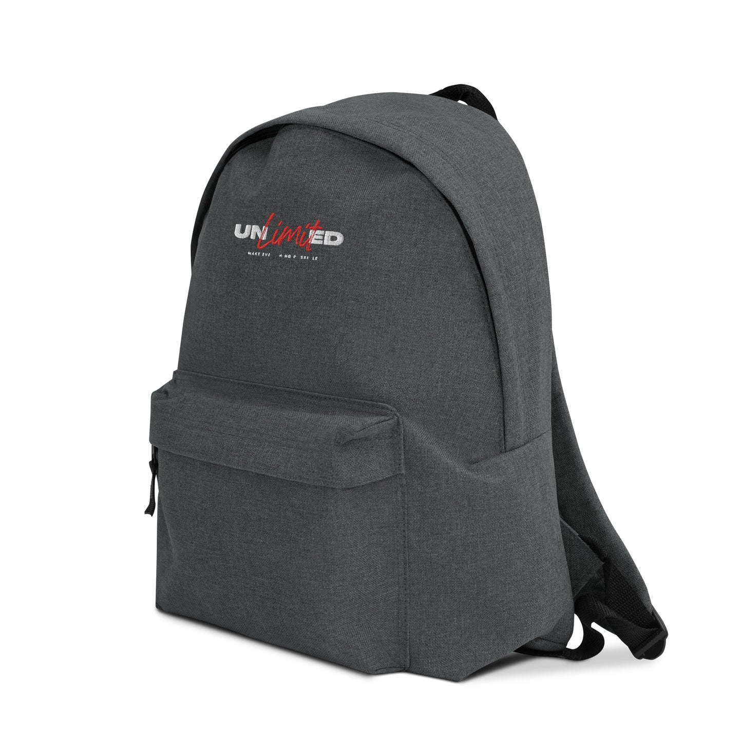 Unlimited Embroidered Backpack