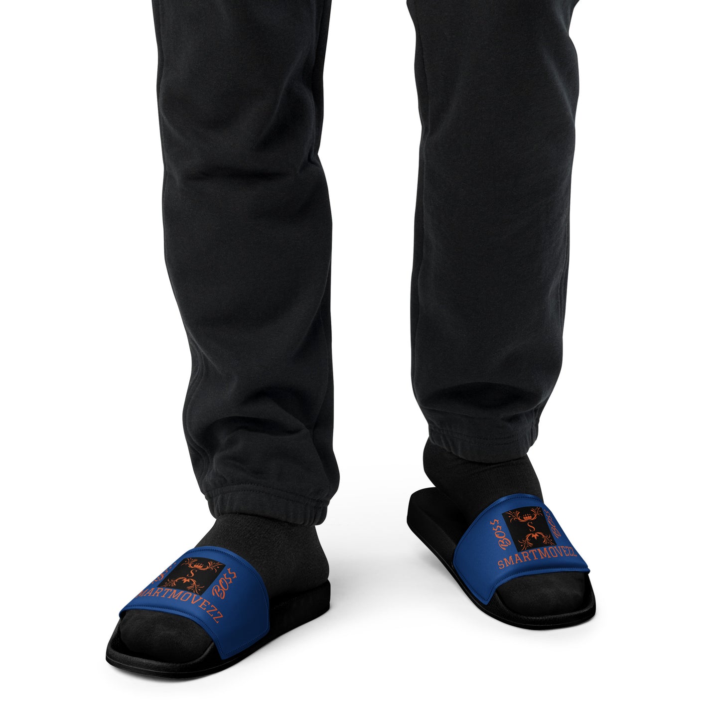 Boss Men’s Slides + Blue