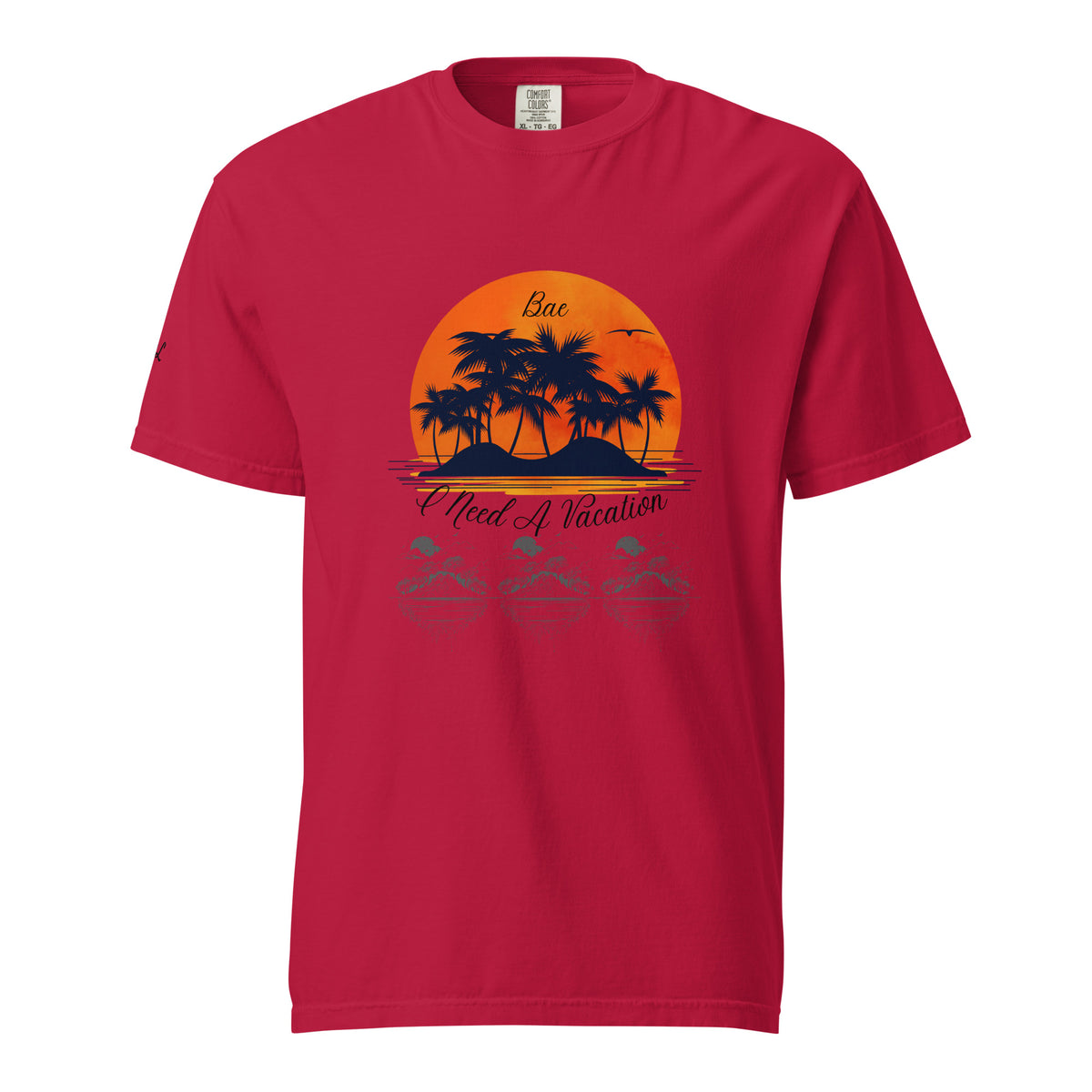 I Need A Vacation Heavyweight T-shirt