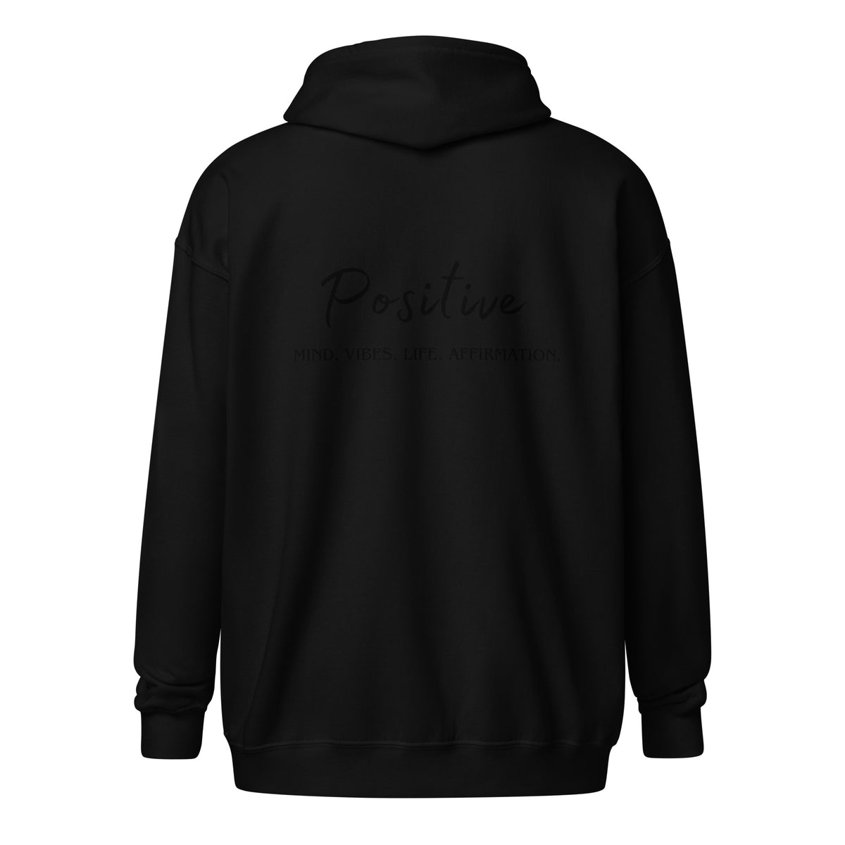 Positive Heavy blend zip hoodie