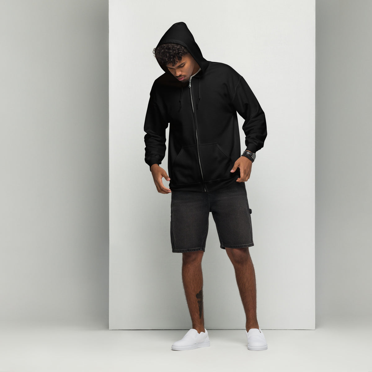 Positive Heavy blend zip hoodie