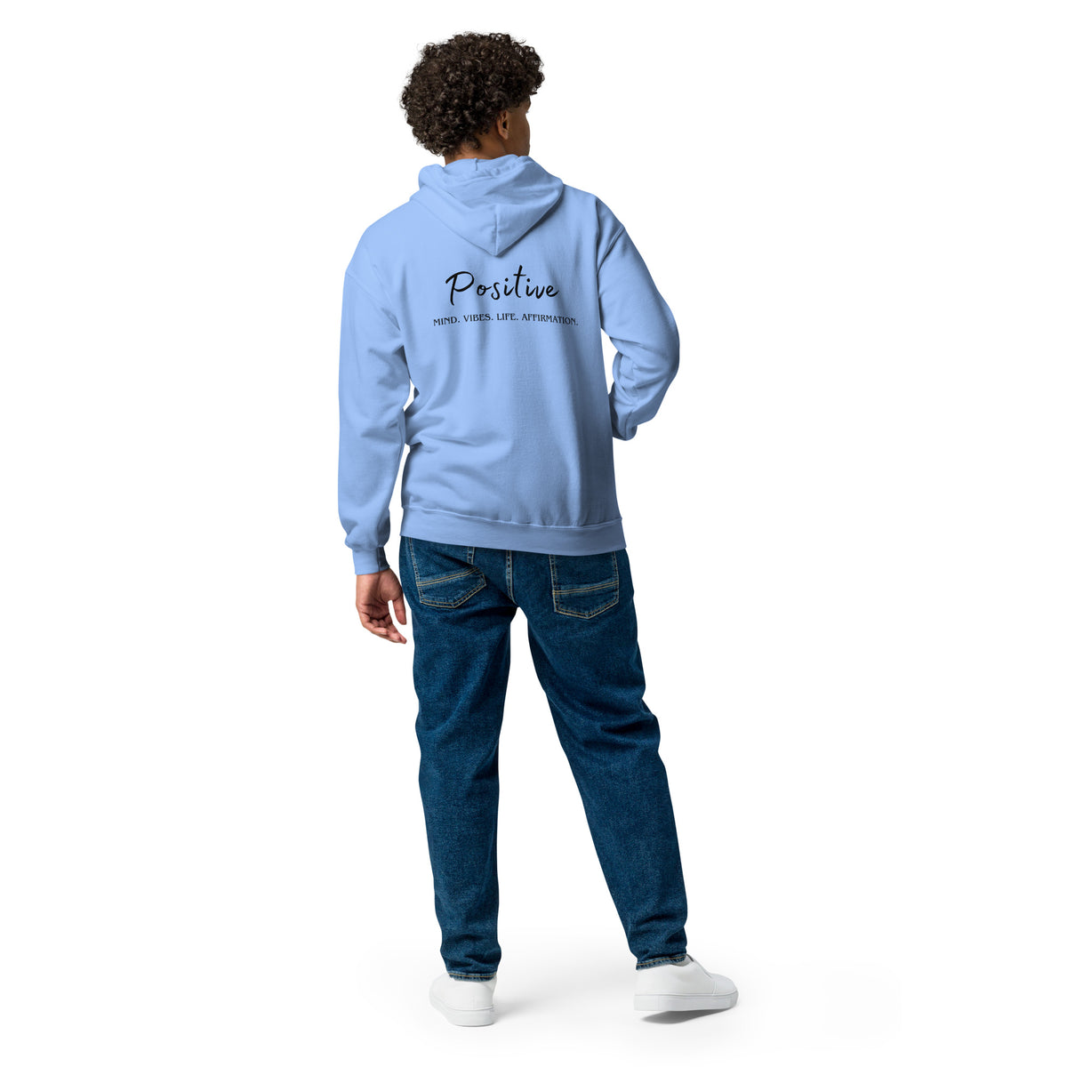 Positive Heavy blend zip hoodie
