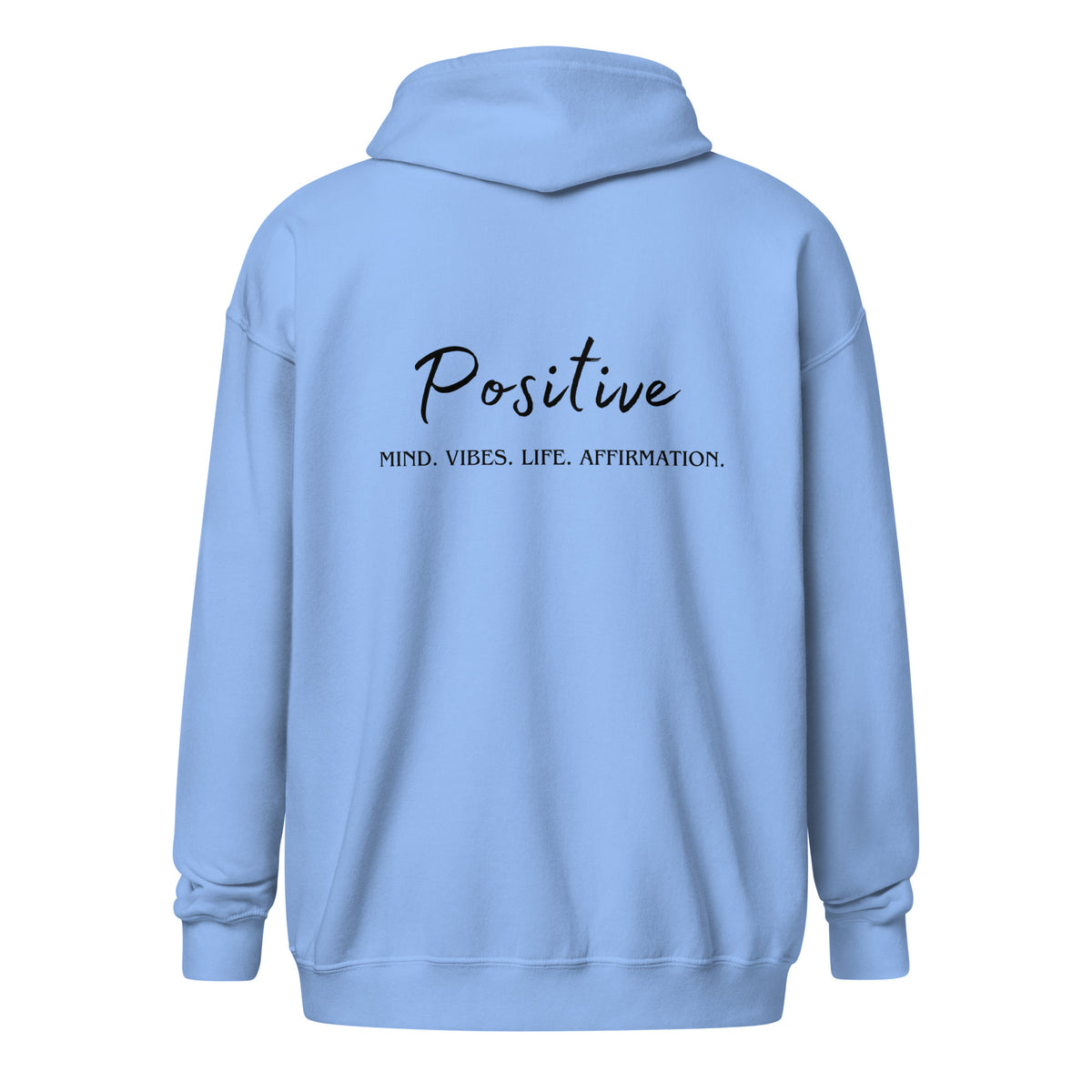 Positive Heavy blend zip hoodie