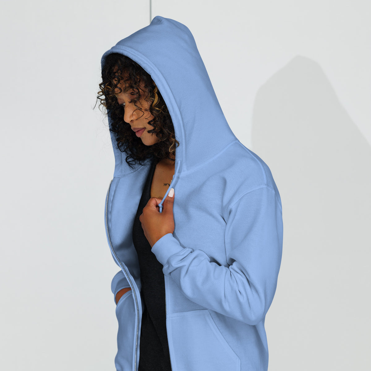 Positive Heavy blend zip hoodie