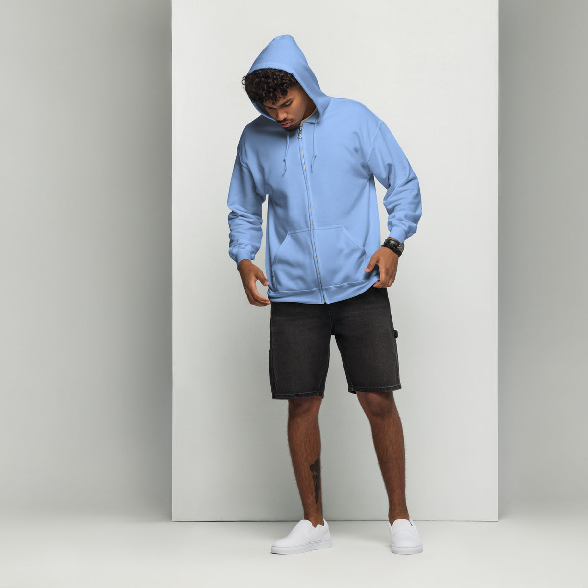 Positive Heavy blend zip hoodie