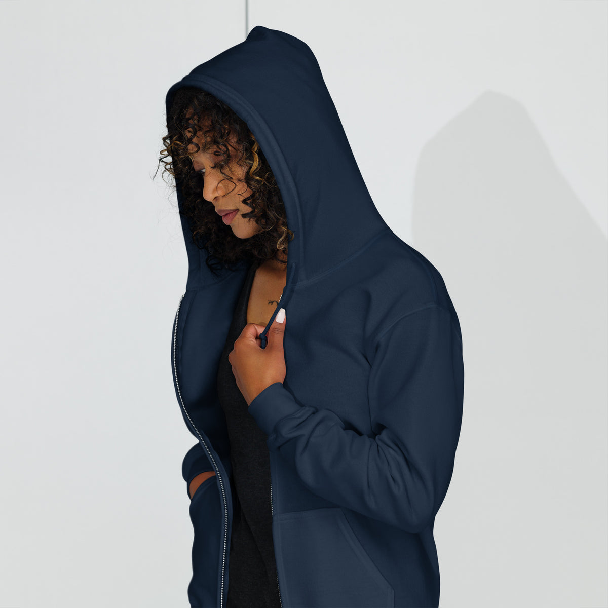 Positive Heavy blend zip hoodie