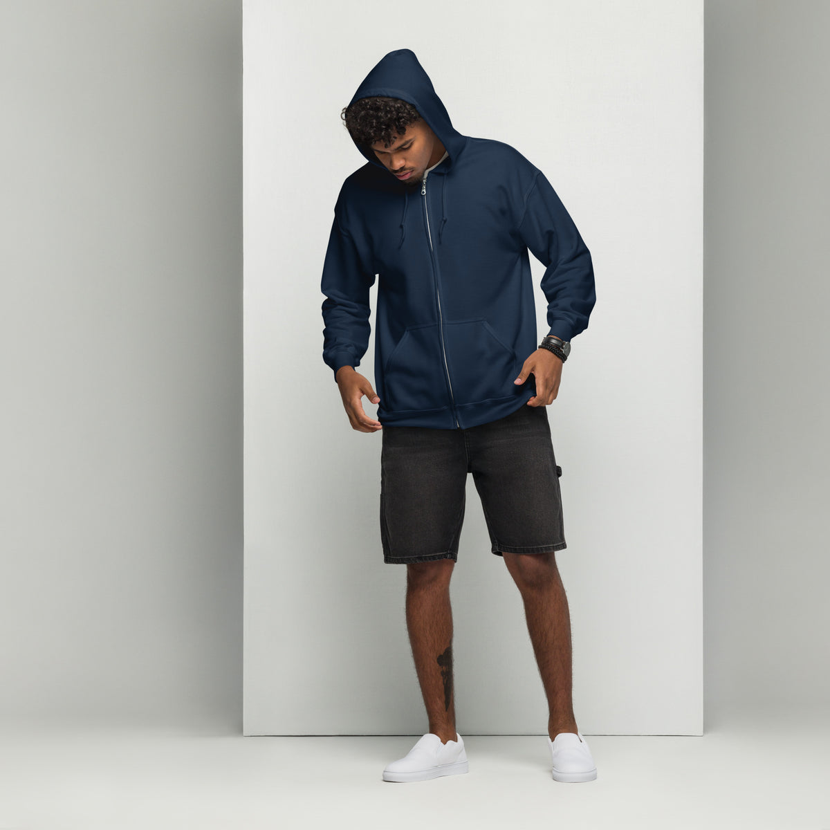 Positive Heavy blend zip hoodie