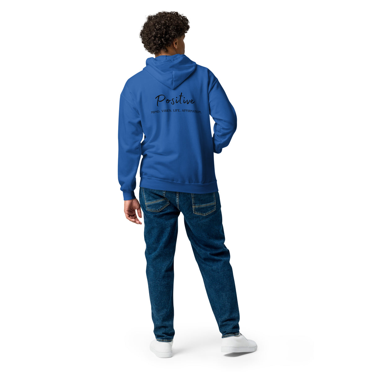 Positive Heavy blend zip hoodie