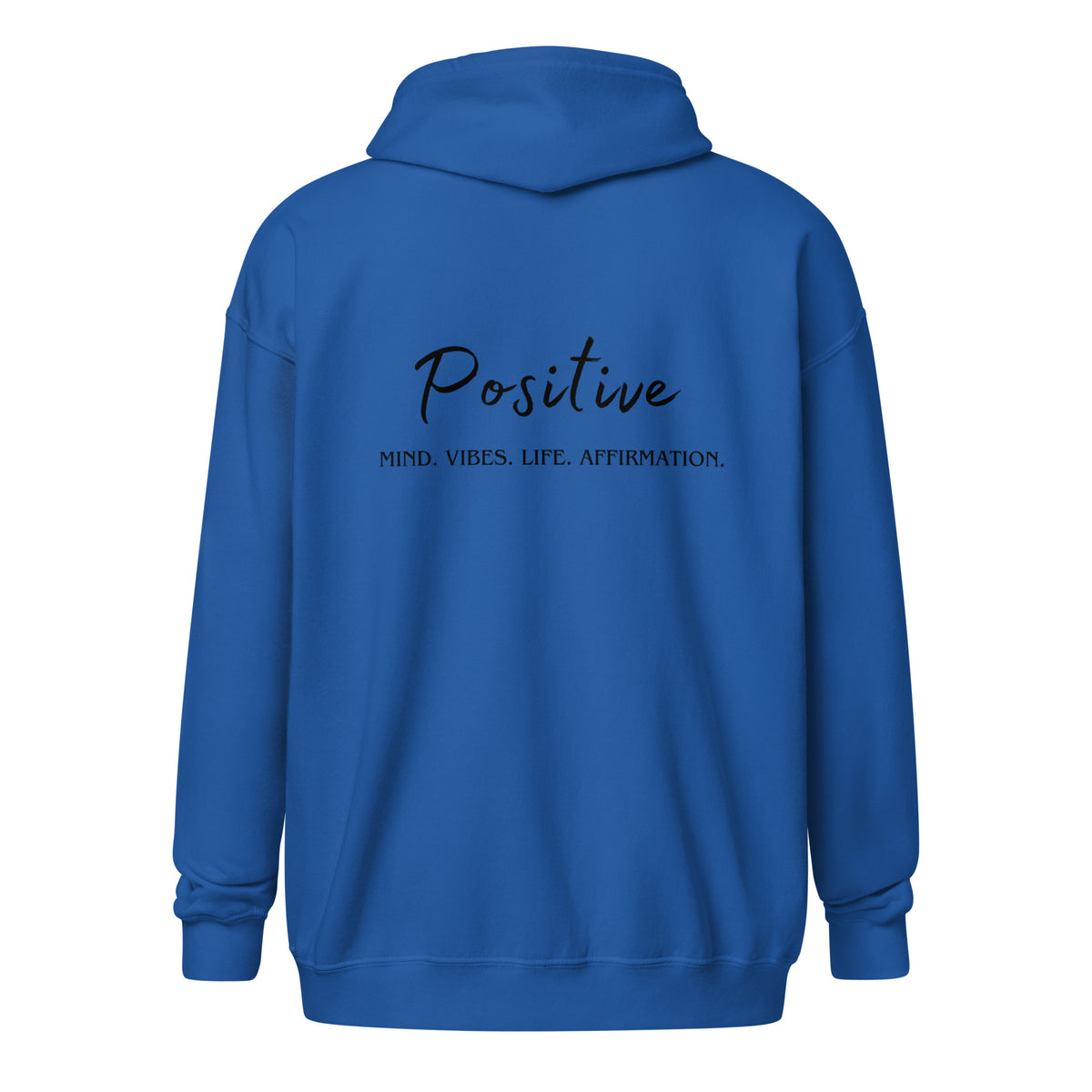 Positive Heavy blend zip hoodie