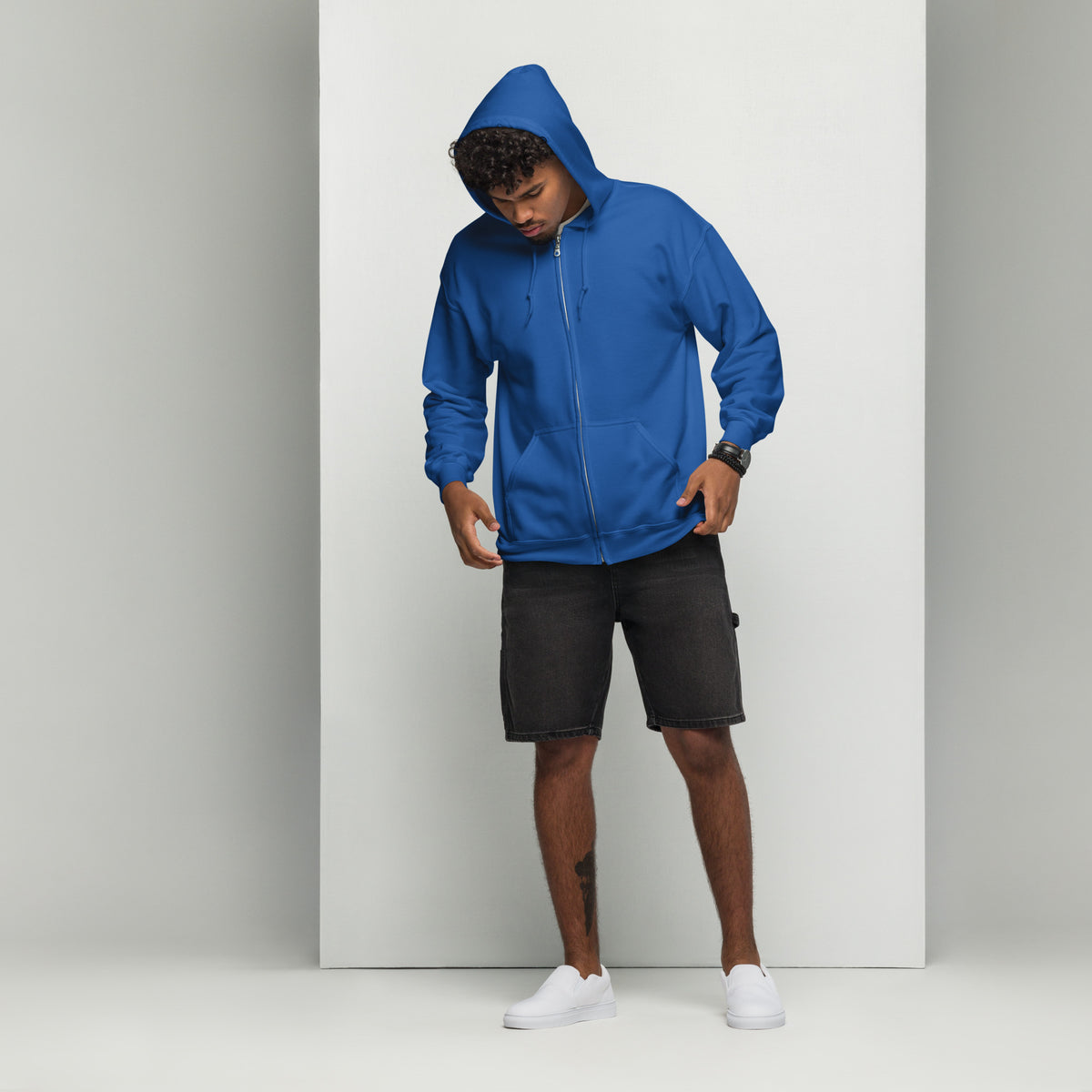 Positive Heavy blend zip hoodie