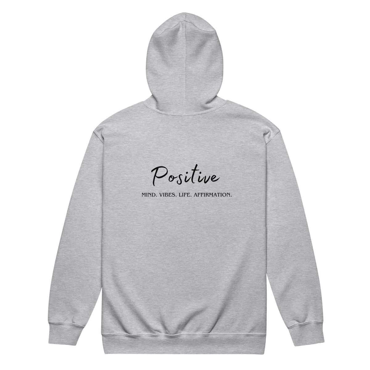 Positive Heavy blend zip hoodie