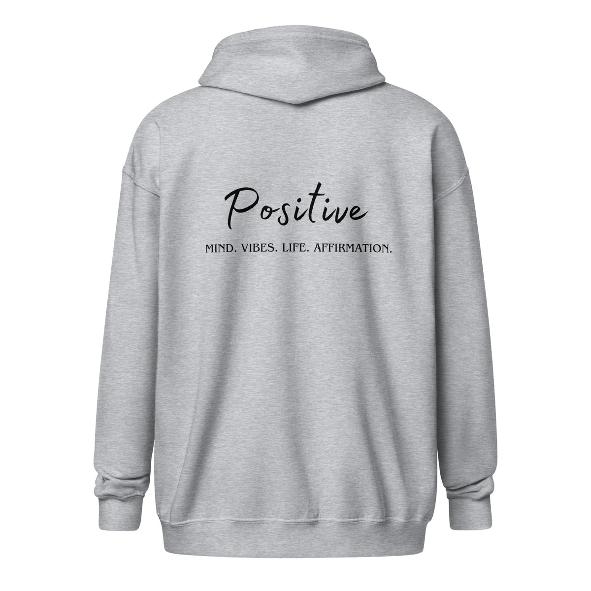 Positive Heavy blend zip hoodie