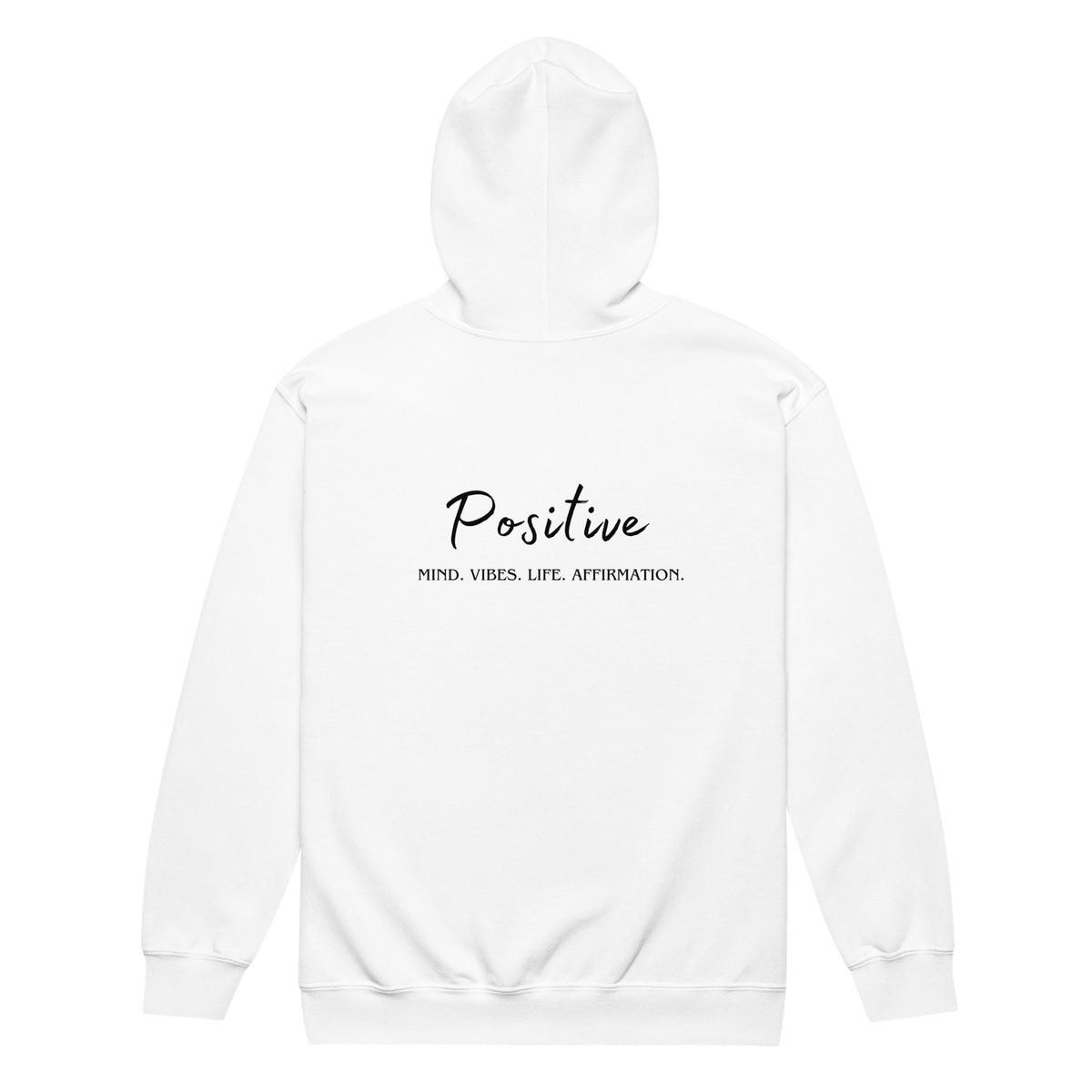 Positive Heavy blend zip hoodie