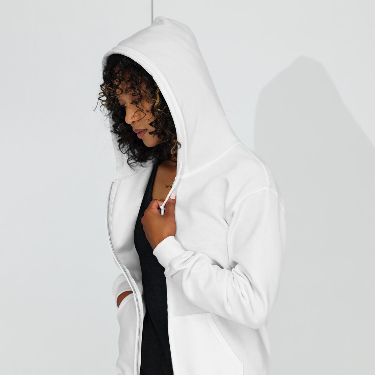 Positive Heavy blend zip hoodie