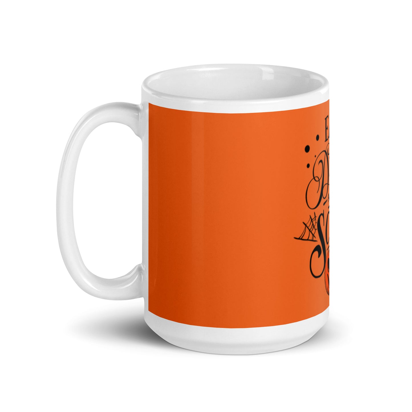 Halloween Drink White glossy mug