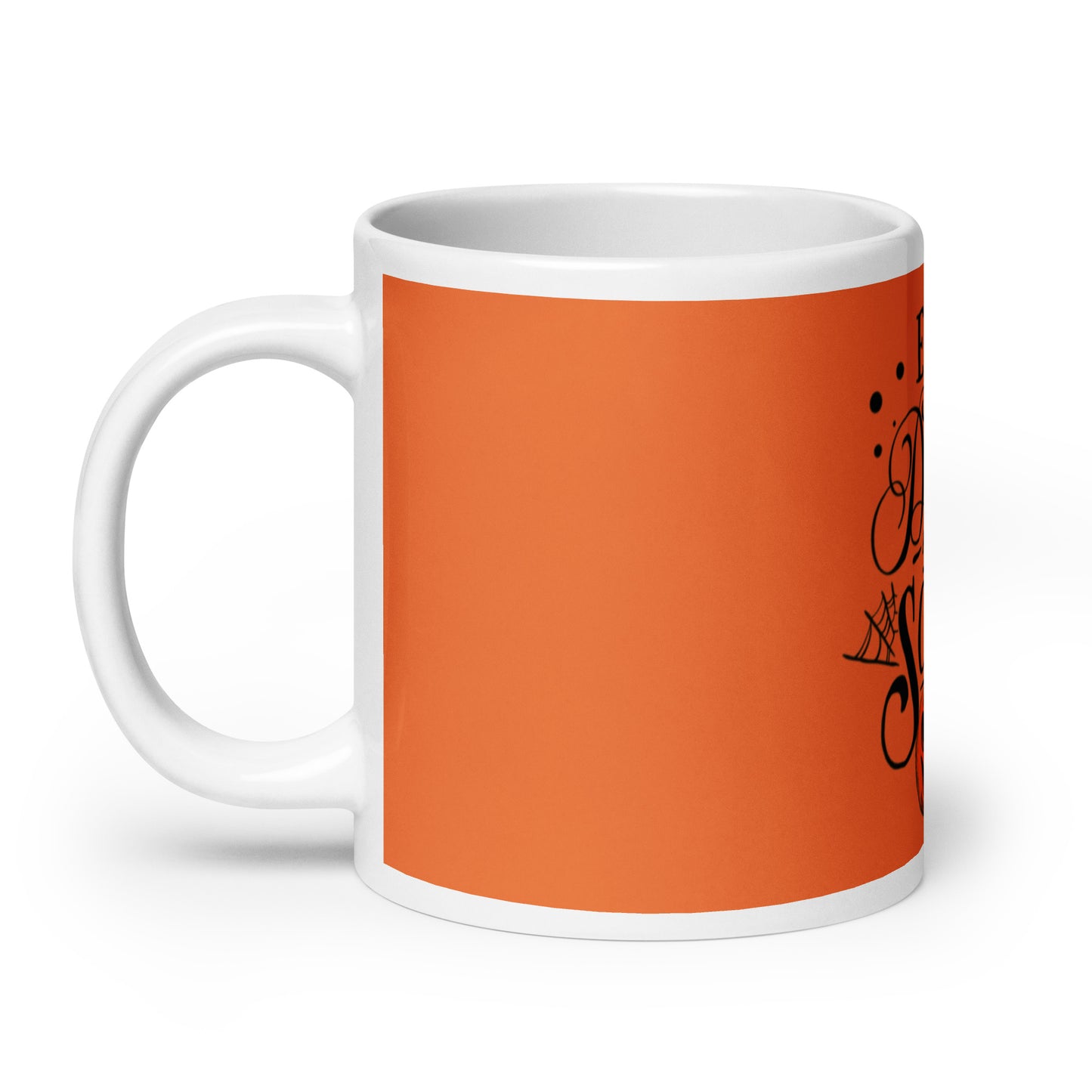Halloween Drink White glossy mug