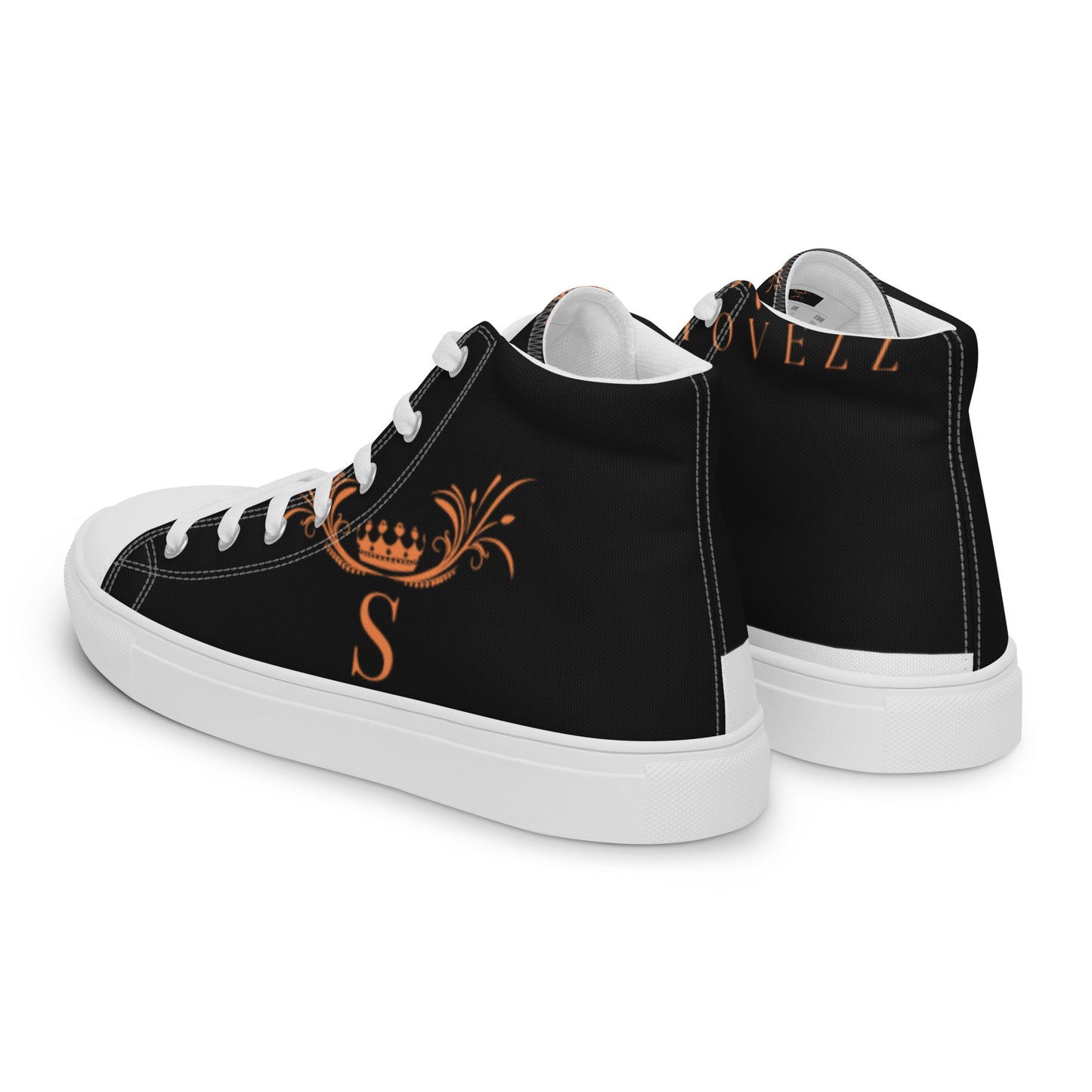 Men’s high top canvas shoes