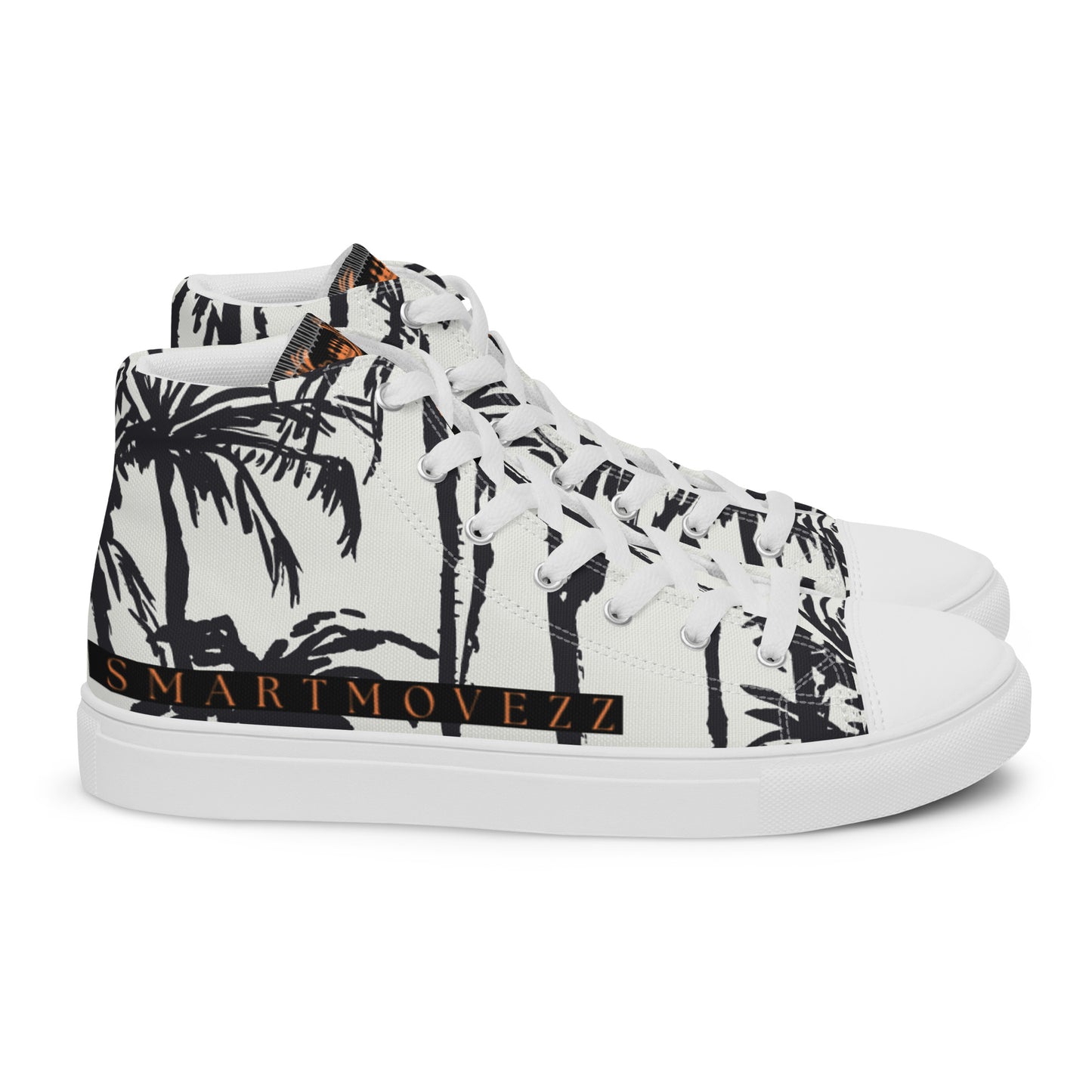 Men’s high top canvas shoes