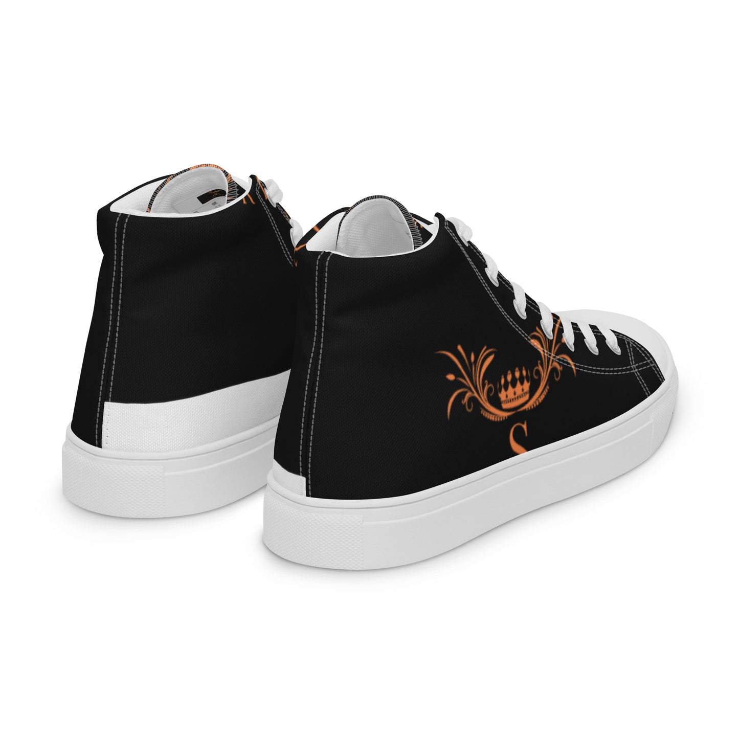 Men’s high top canvas shoes