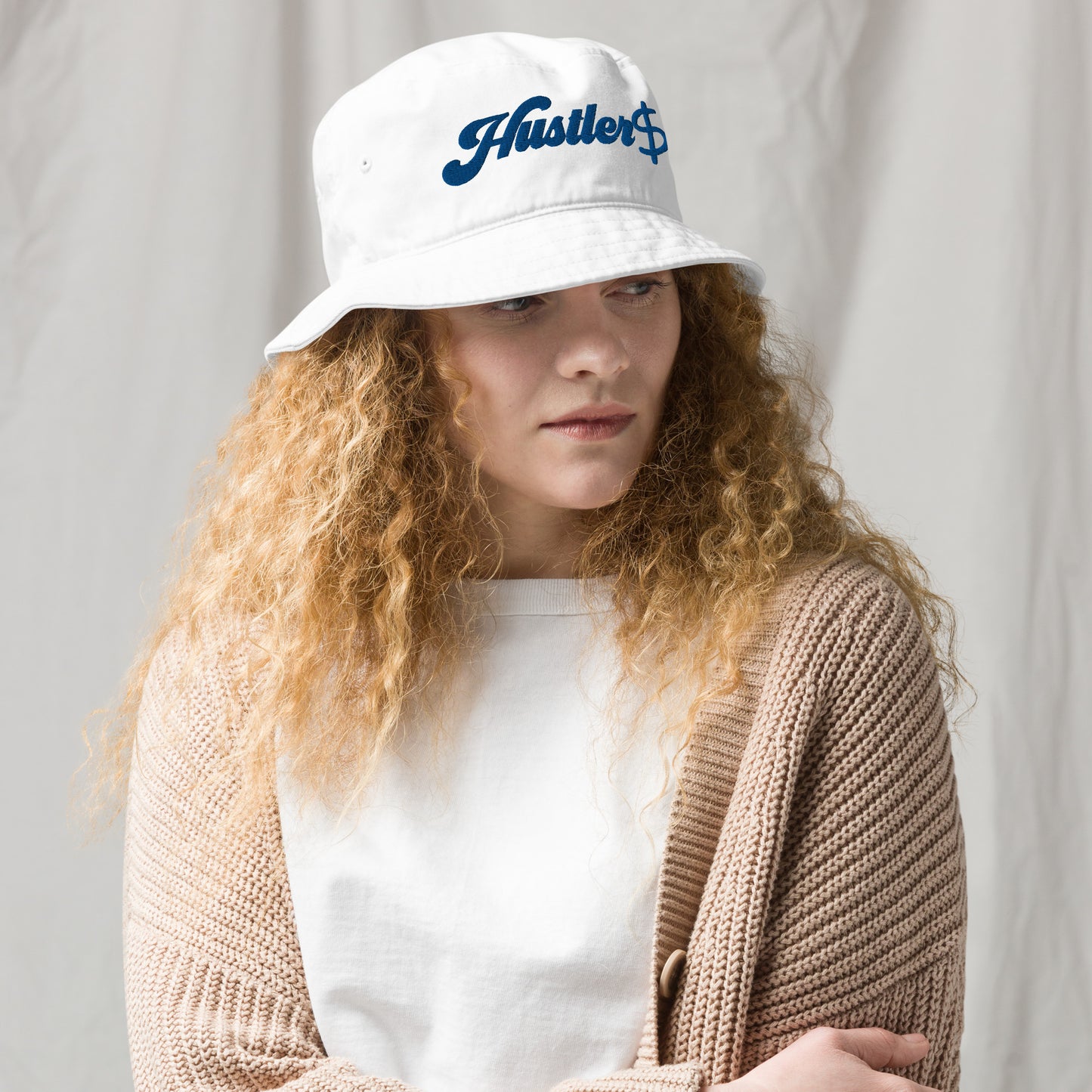 Blue Hustle Bucket Hat