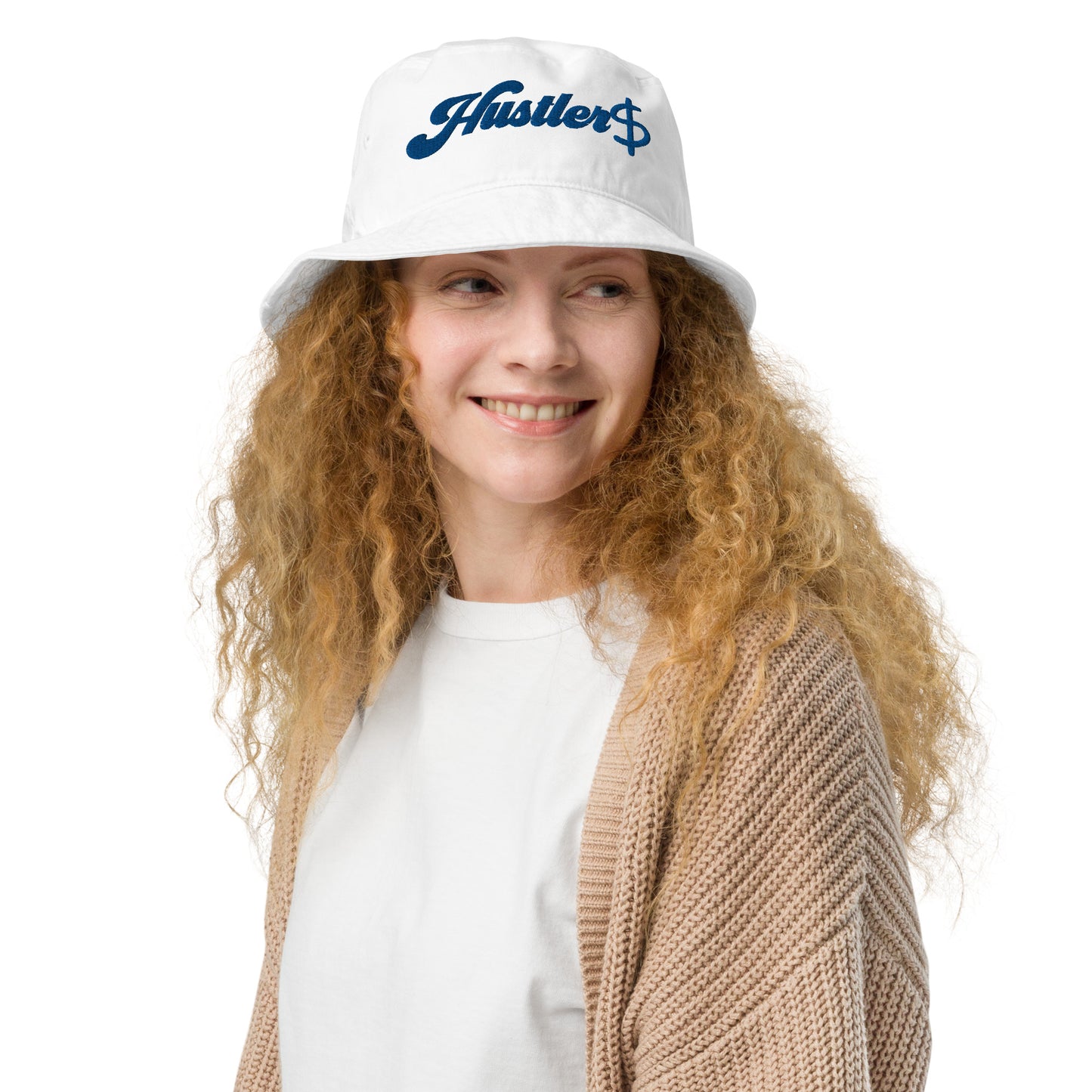 Blue Hustle Bucket Hat