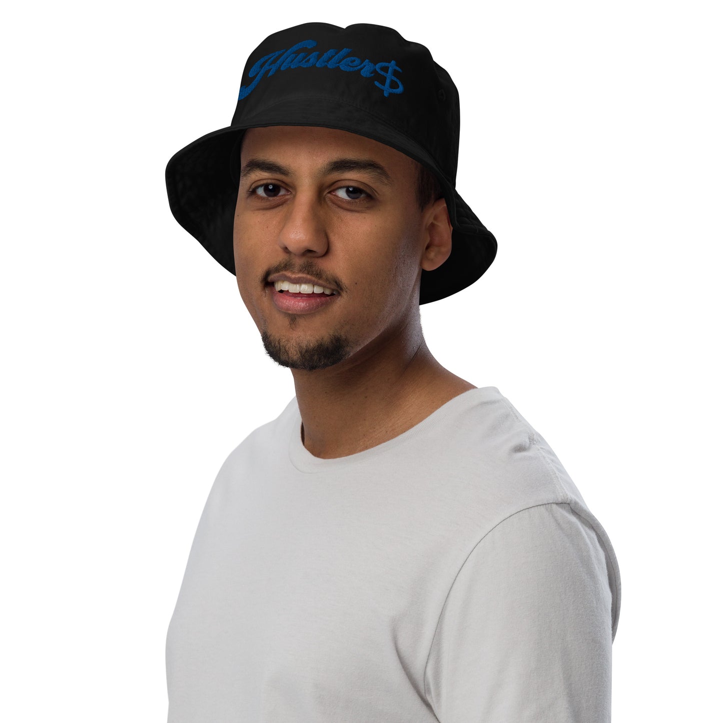Blue Hustle Bucket Hat