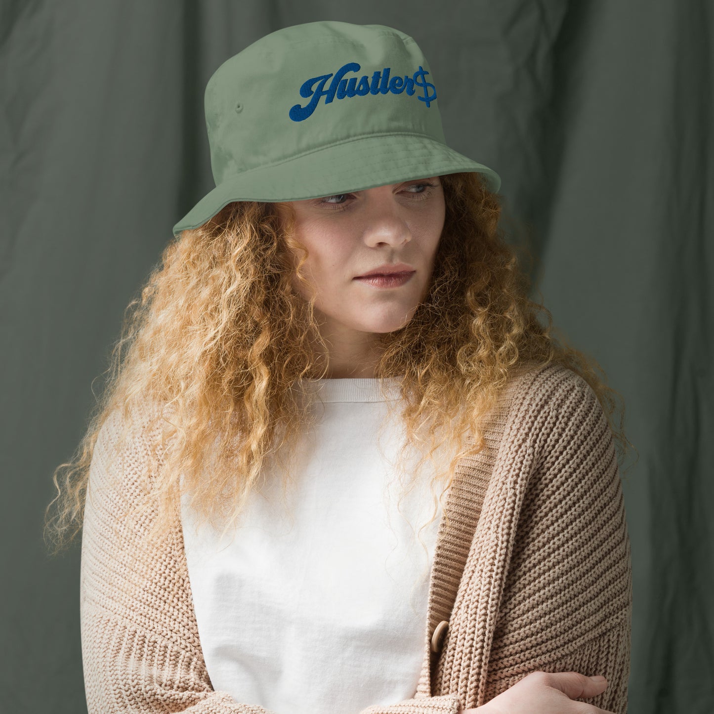 Blue Hustle Bucket Hat