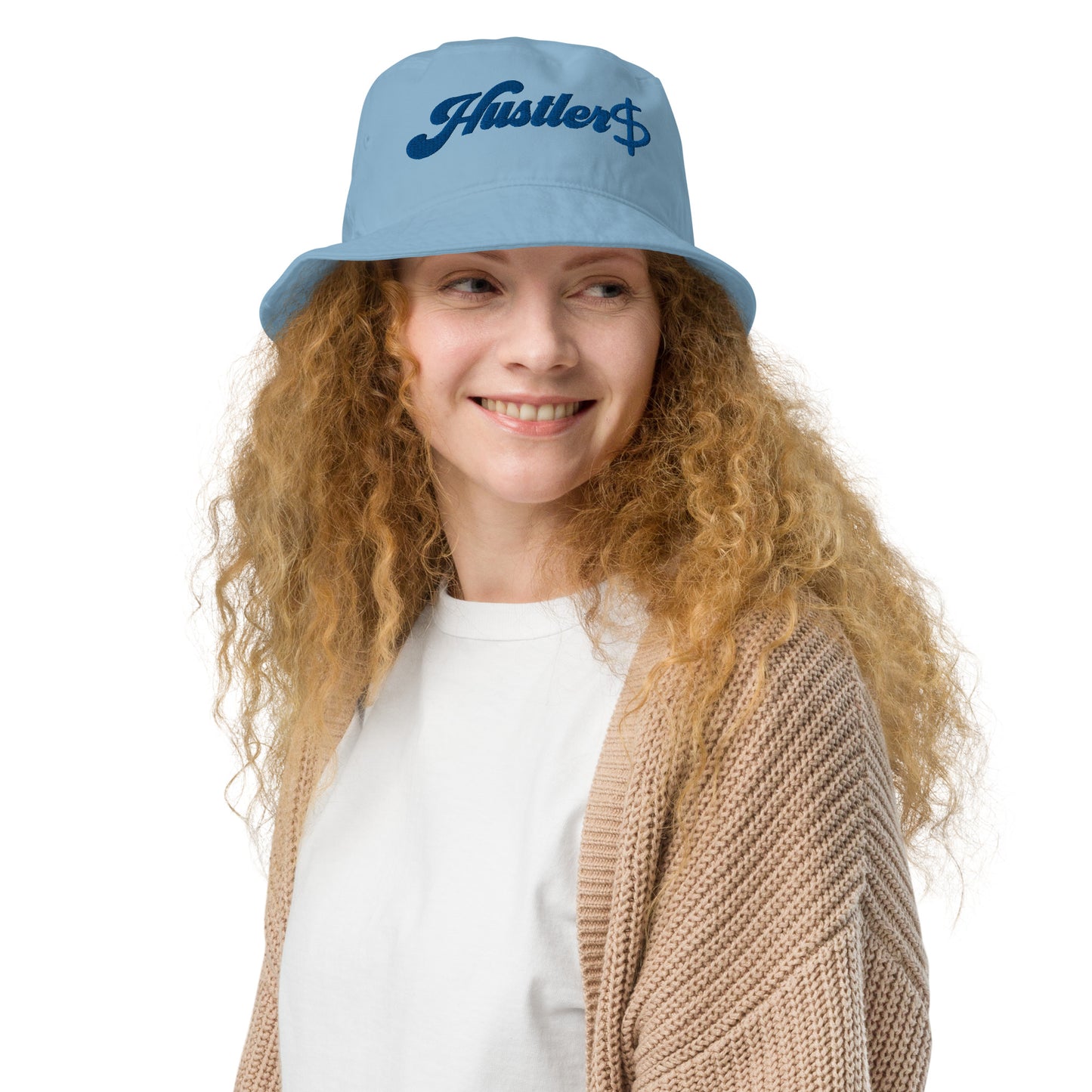 Blue Hustle Bucket Hat