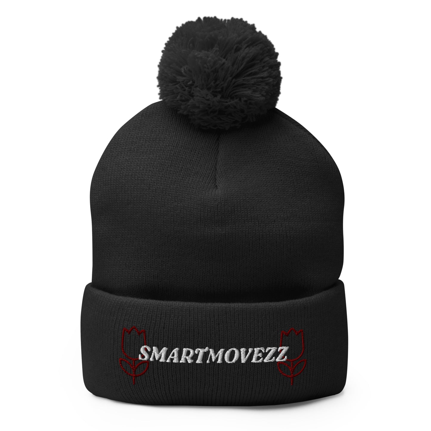 Rose S Pom-Pom Beanie