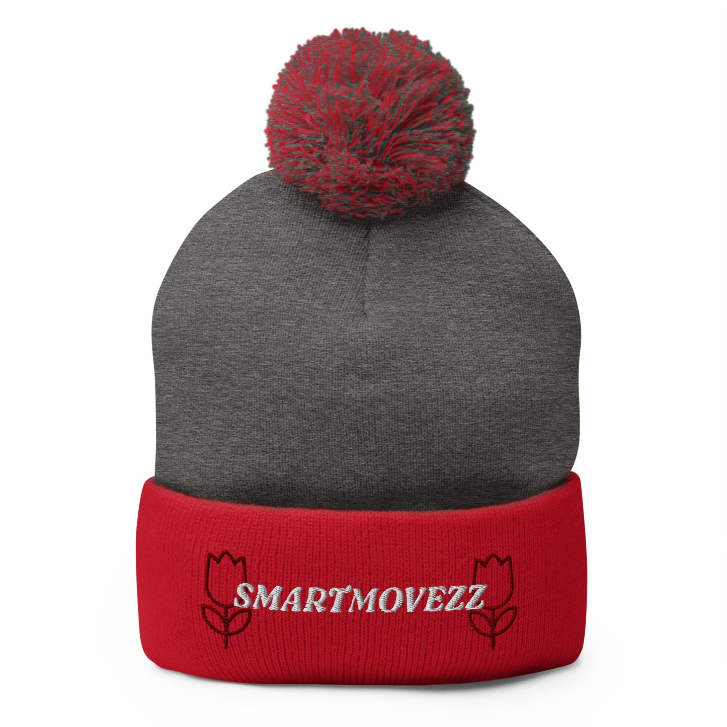 Rose S Pom-Pom Beanie