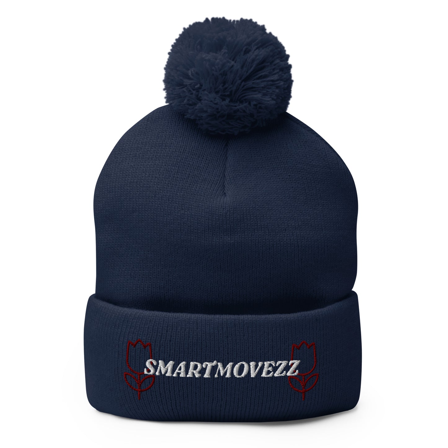 Rose S Pom-Pom Beanie
