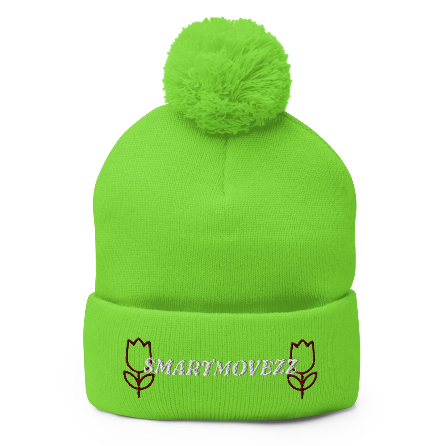 Rose S Pom-Pom Beanie