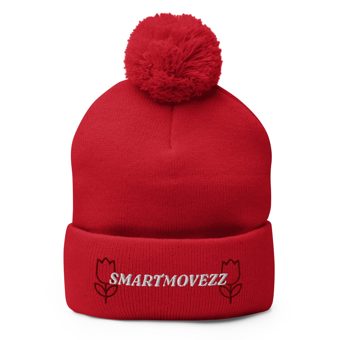 Rose S Pom-Pom Beanie