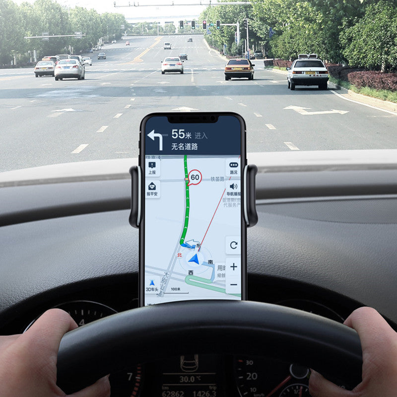 Dashboard Car Phone Holder - Clip Mount For iPhone X Samsung
