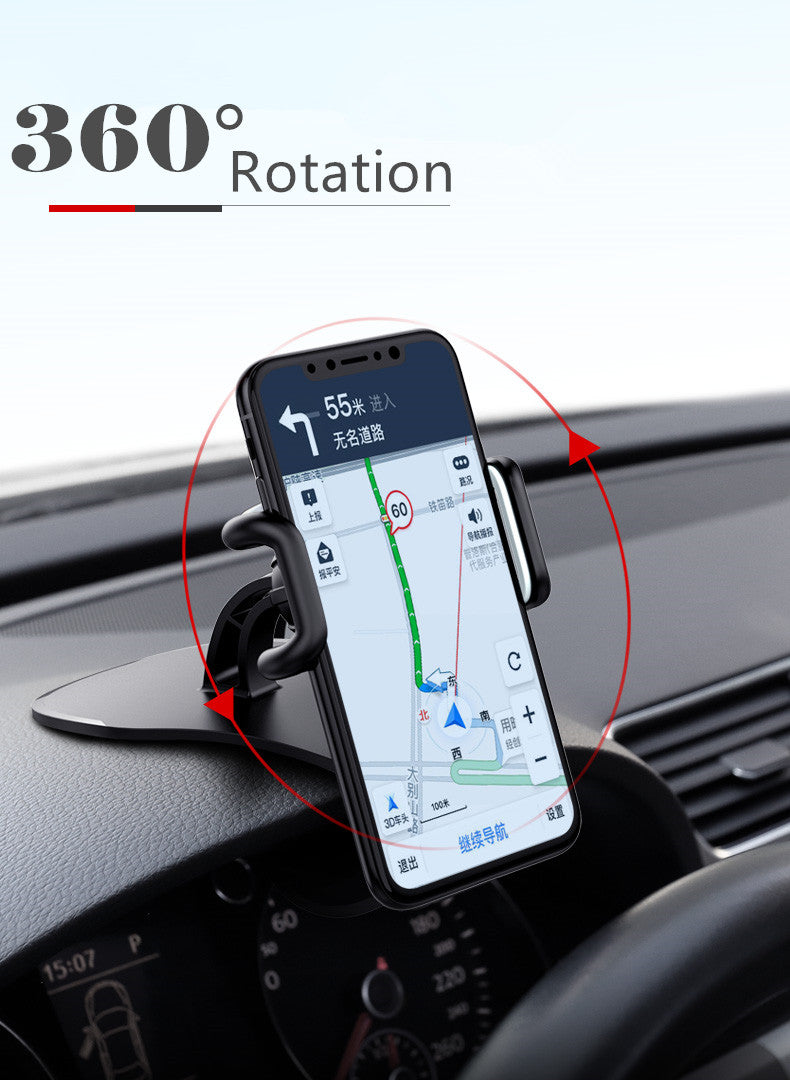 Dashboard Car Phone Holder - Clip Mount For iPhone X Samsung