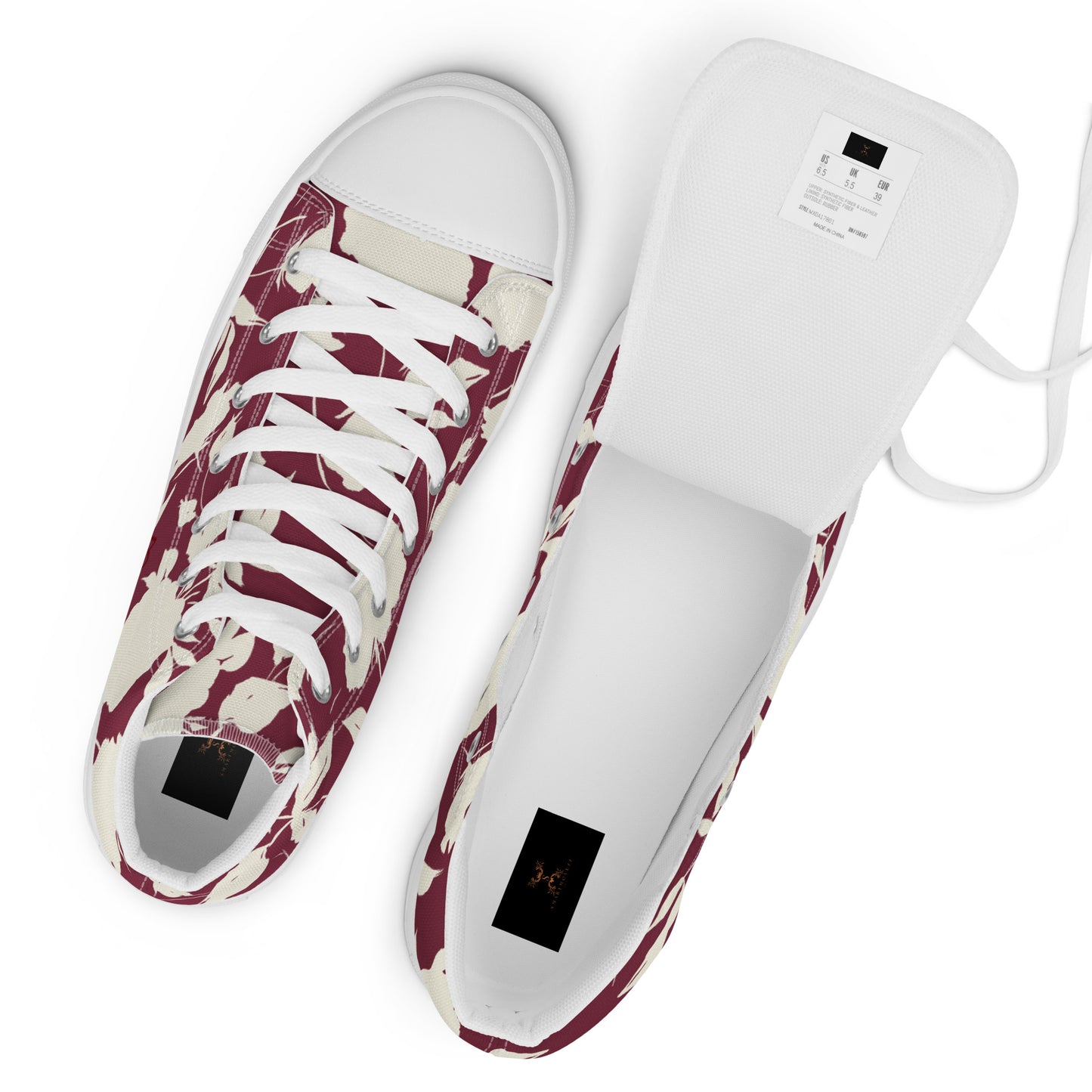 ROSE S RW Women’s high top canvas shoes