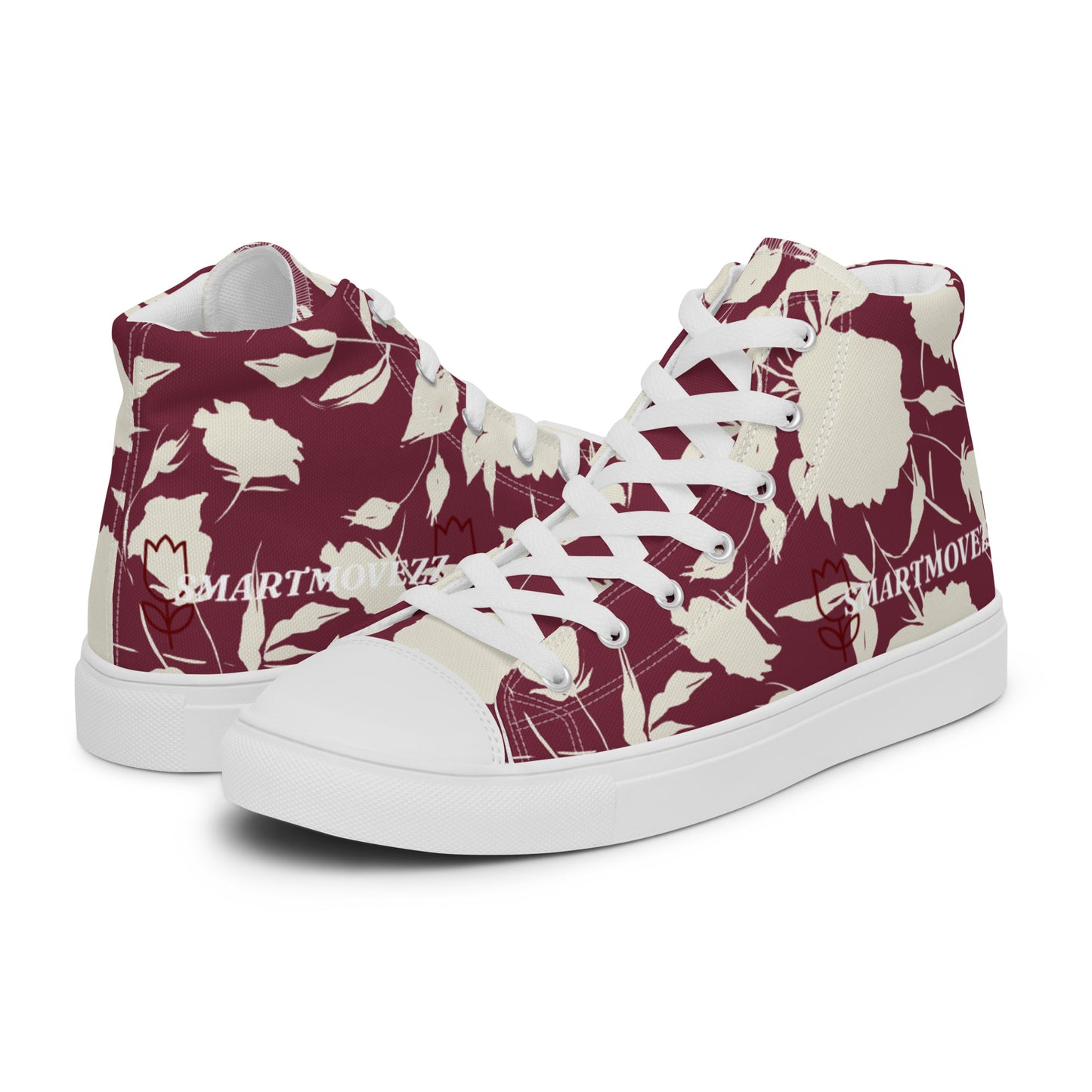 ROSE S RW Women’s high top canvas shoes
