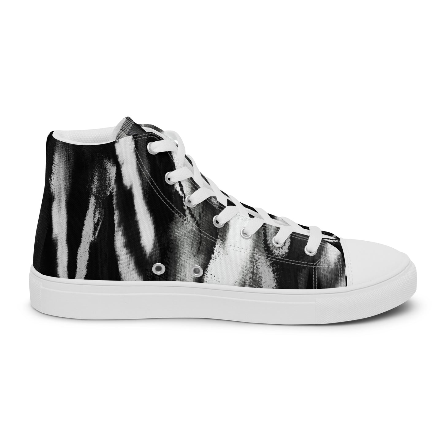 ROSE S BW Women’s high top canvas shoes