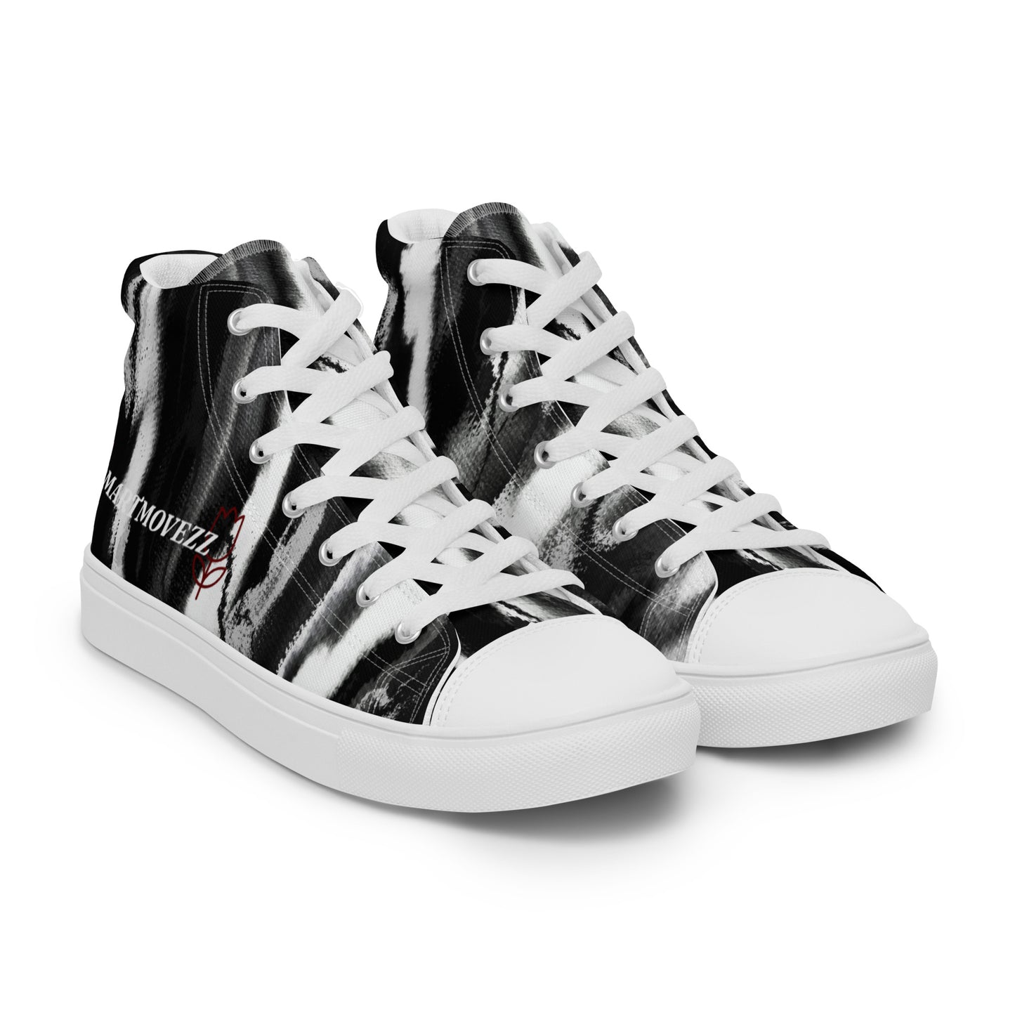 ROSE S BW Women’s high top canvas shoes